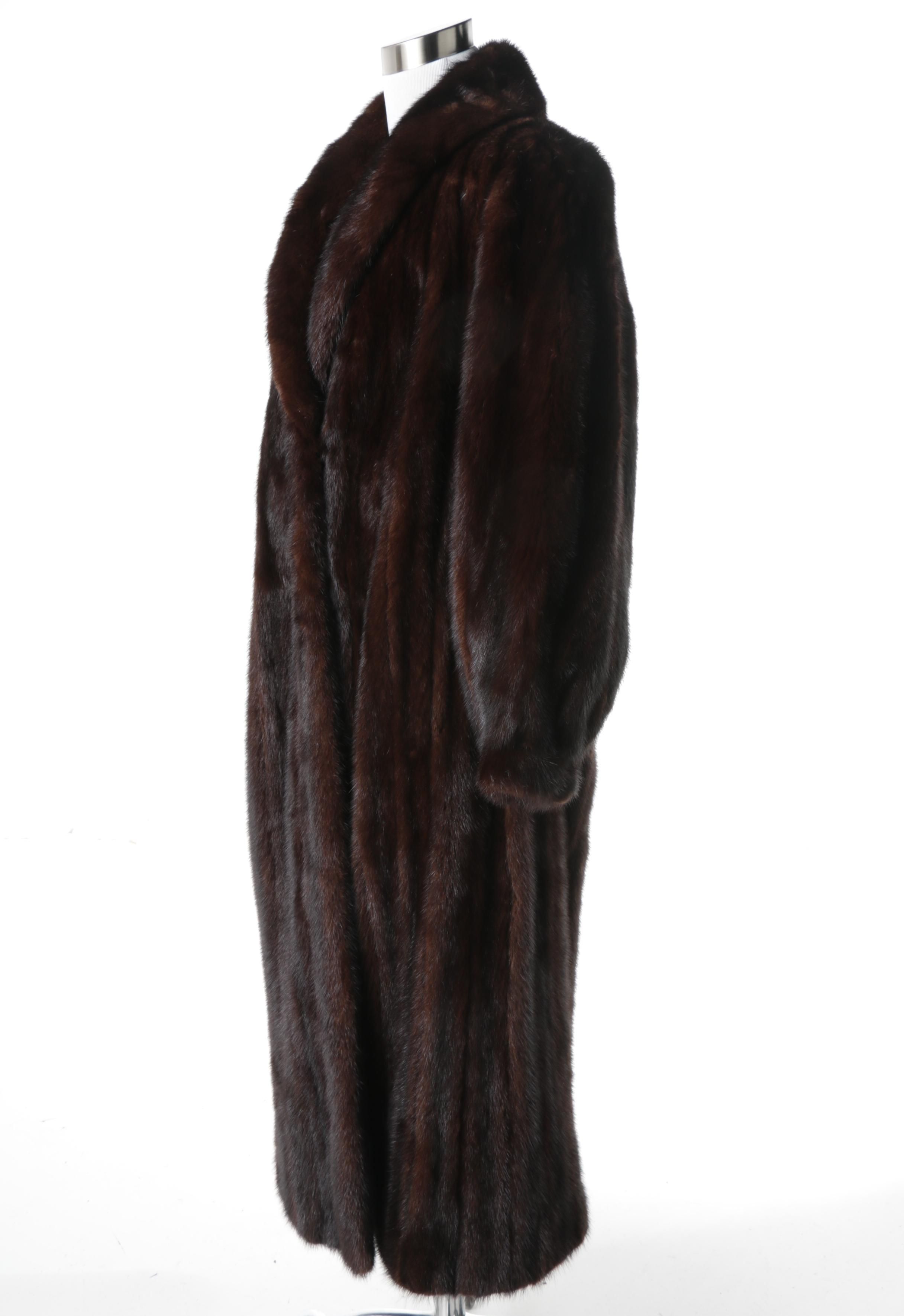 Mink Full Length Carol Little Fur Coat