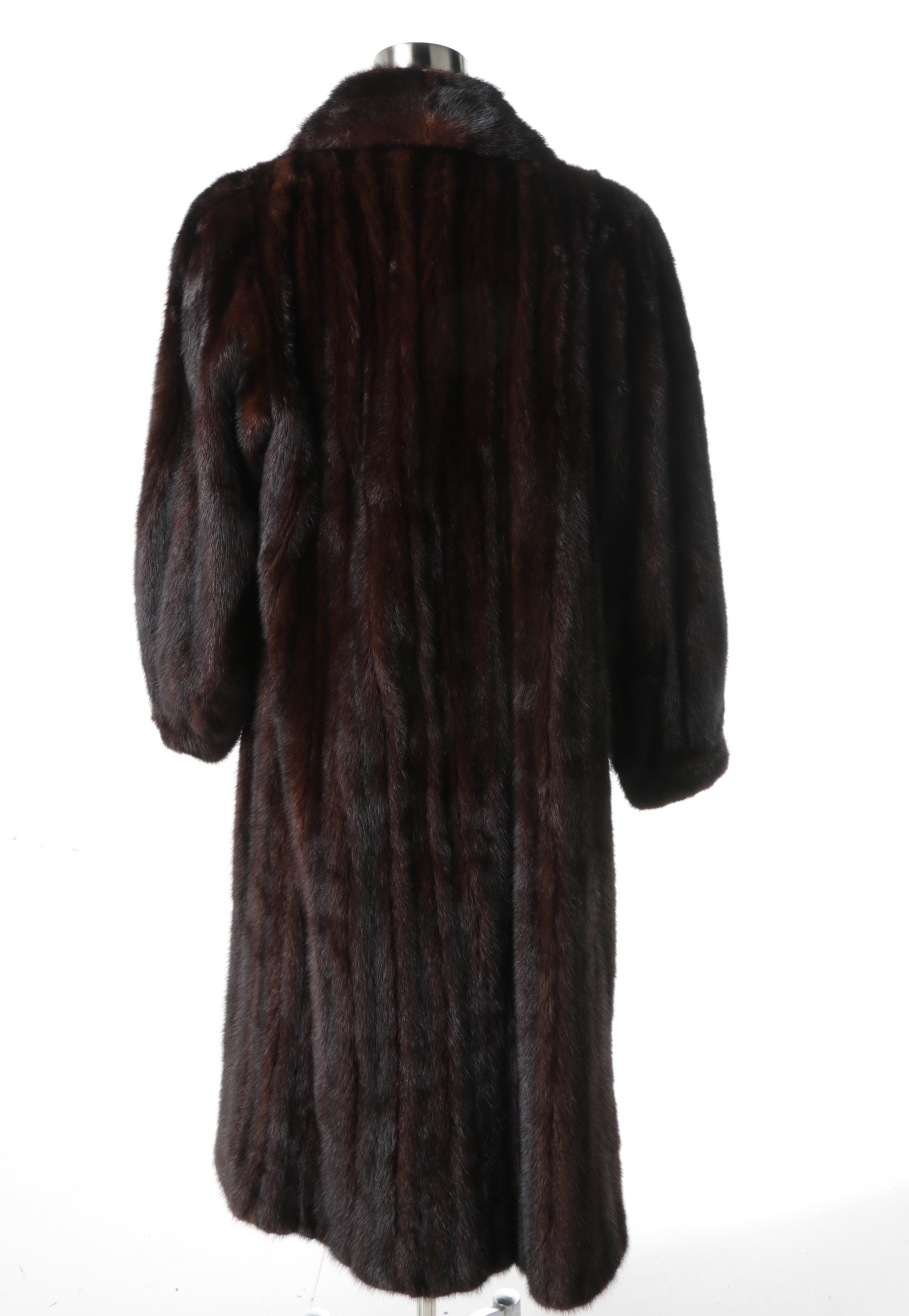 Mink Full Length Carol Little Fur Coat