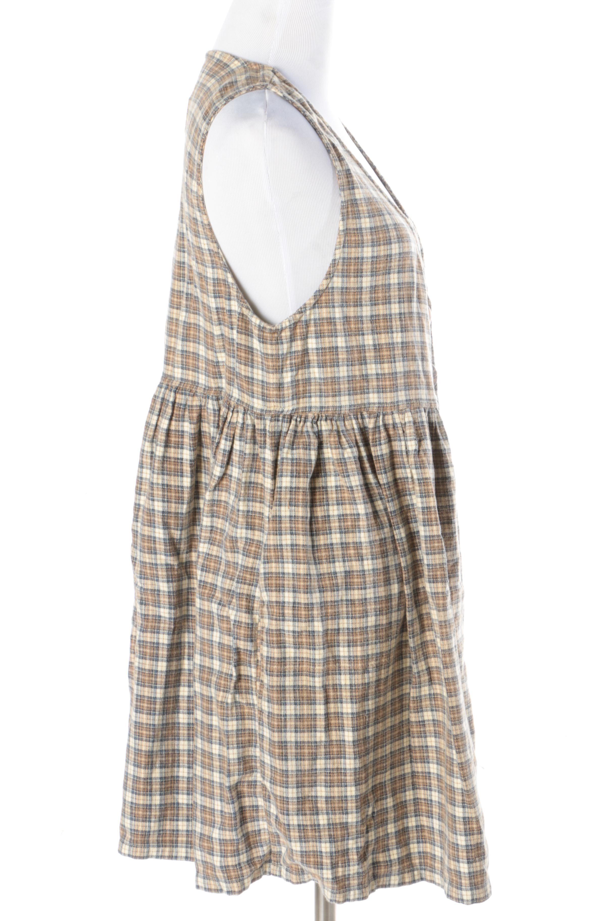 Free People Plaid Jumpers