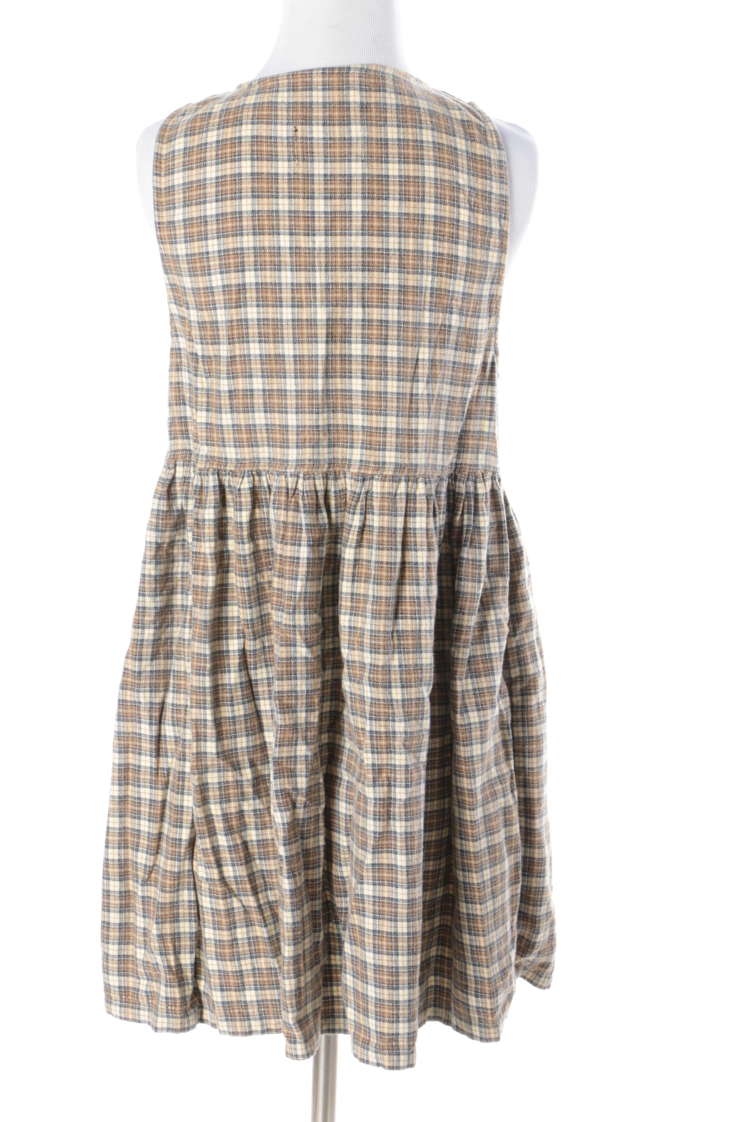 Free People Plaid Jumpers