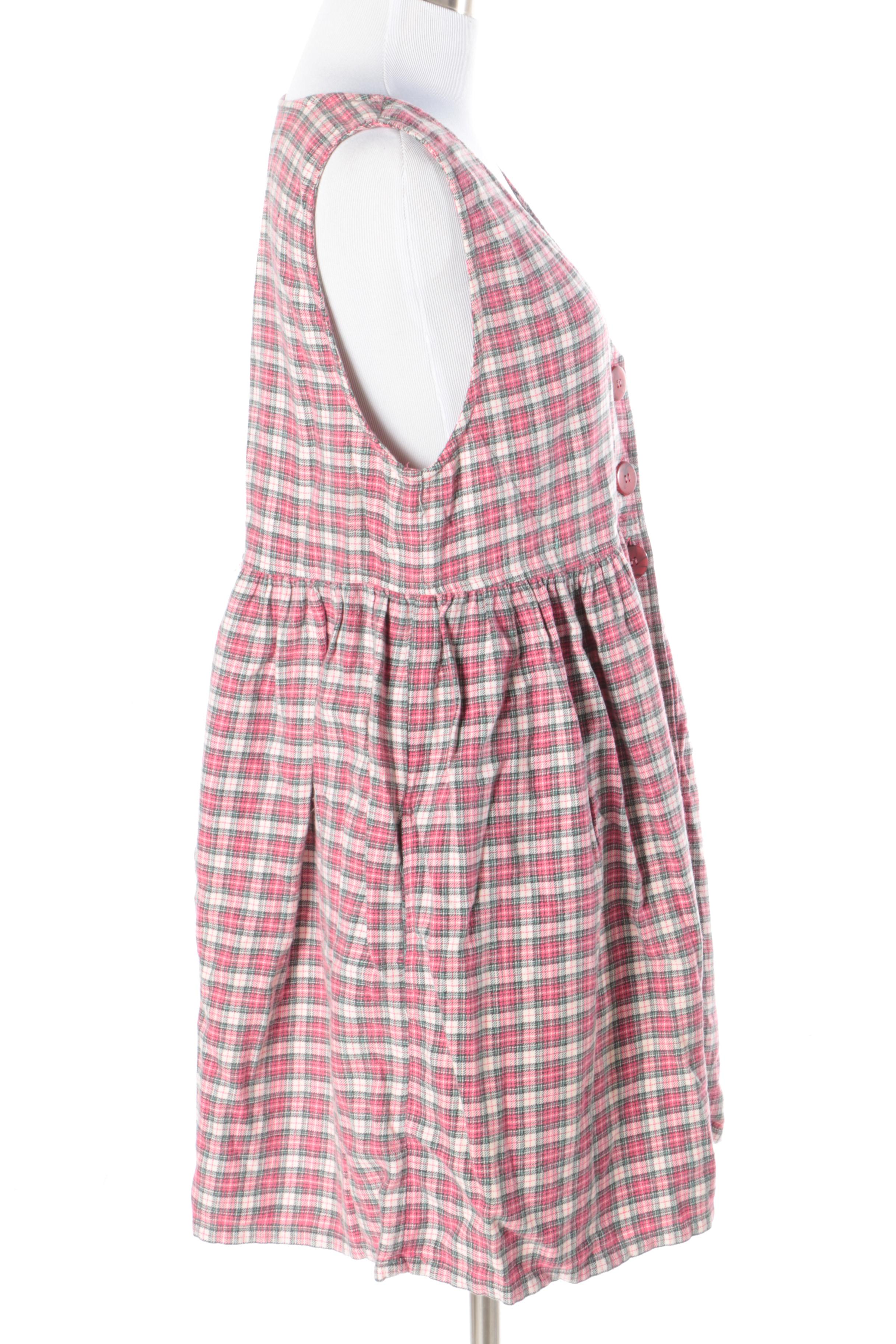 Free People Plaid Jumpers