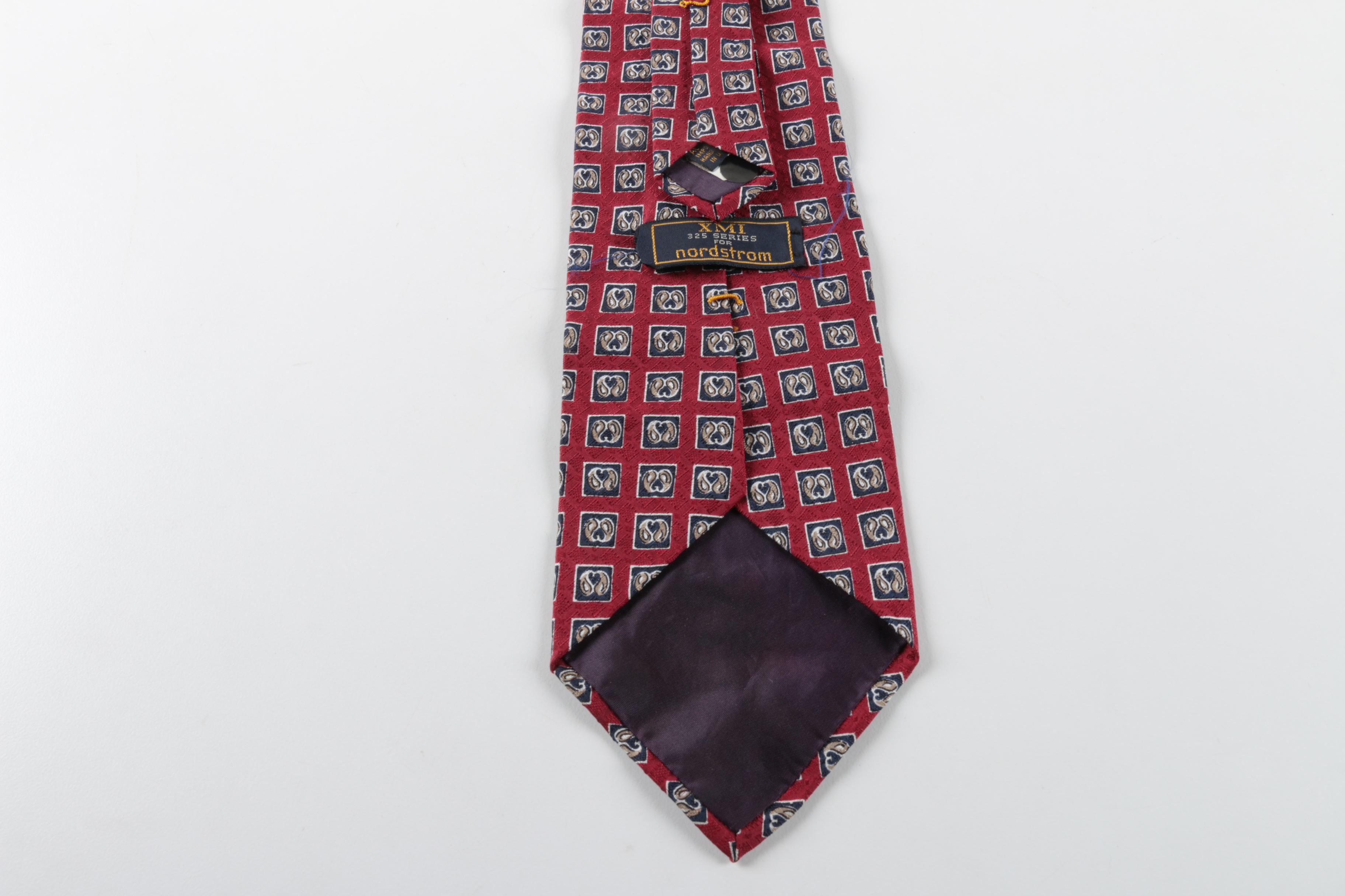 Assorted Neckties Including Carnaval de Paris