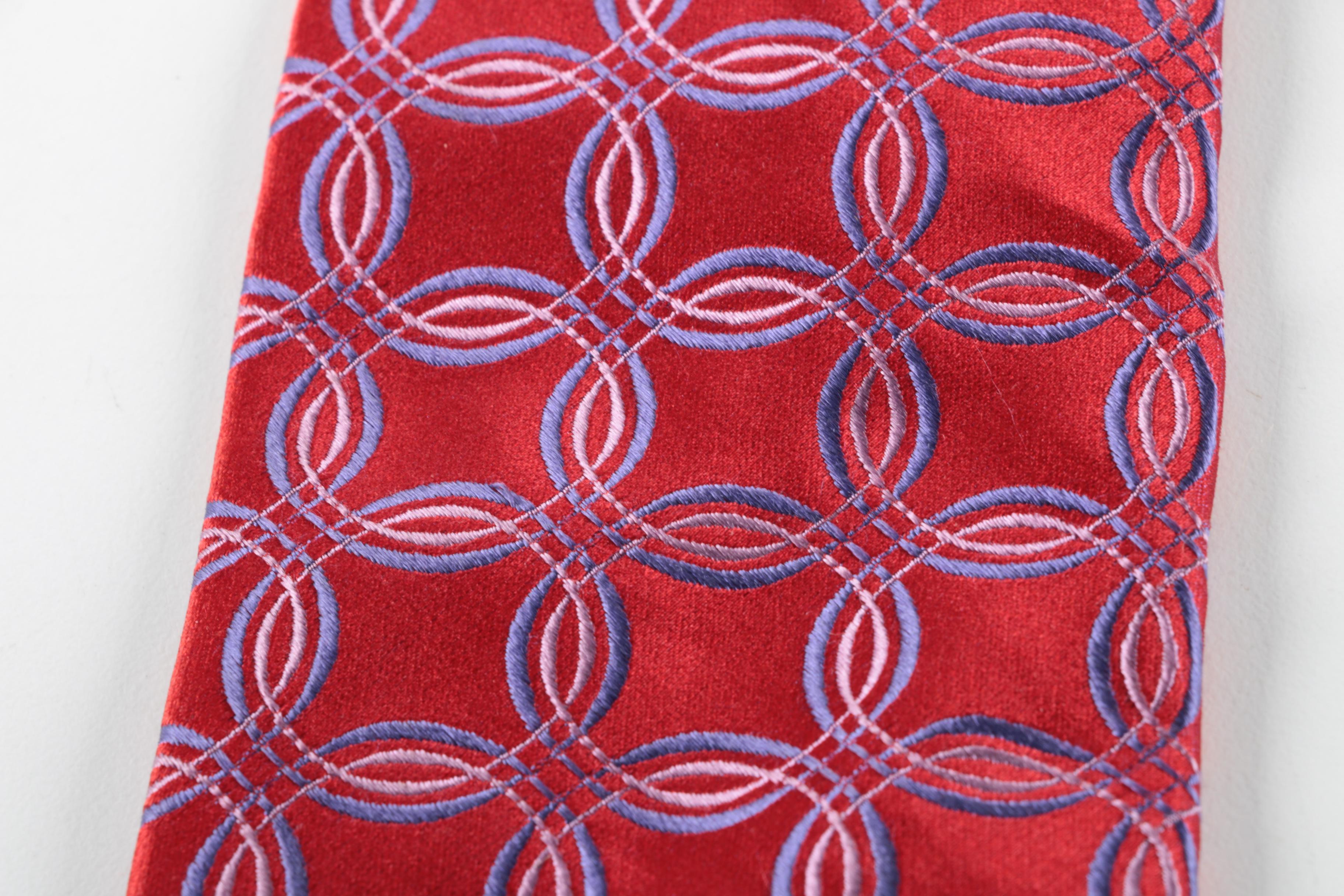 Assorted Neckties Including Carnaval de Paris