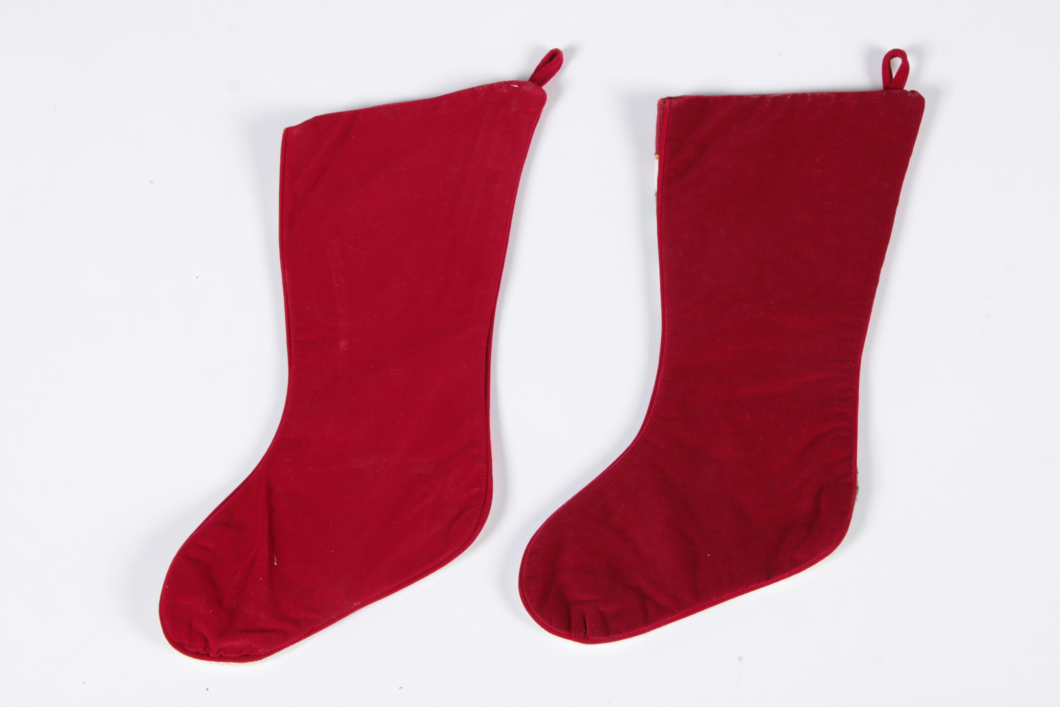 Christmas Stockings and Pillows