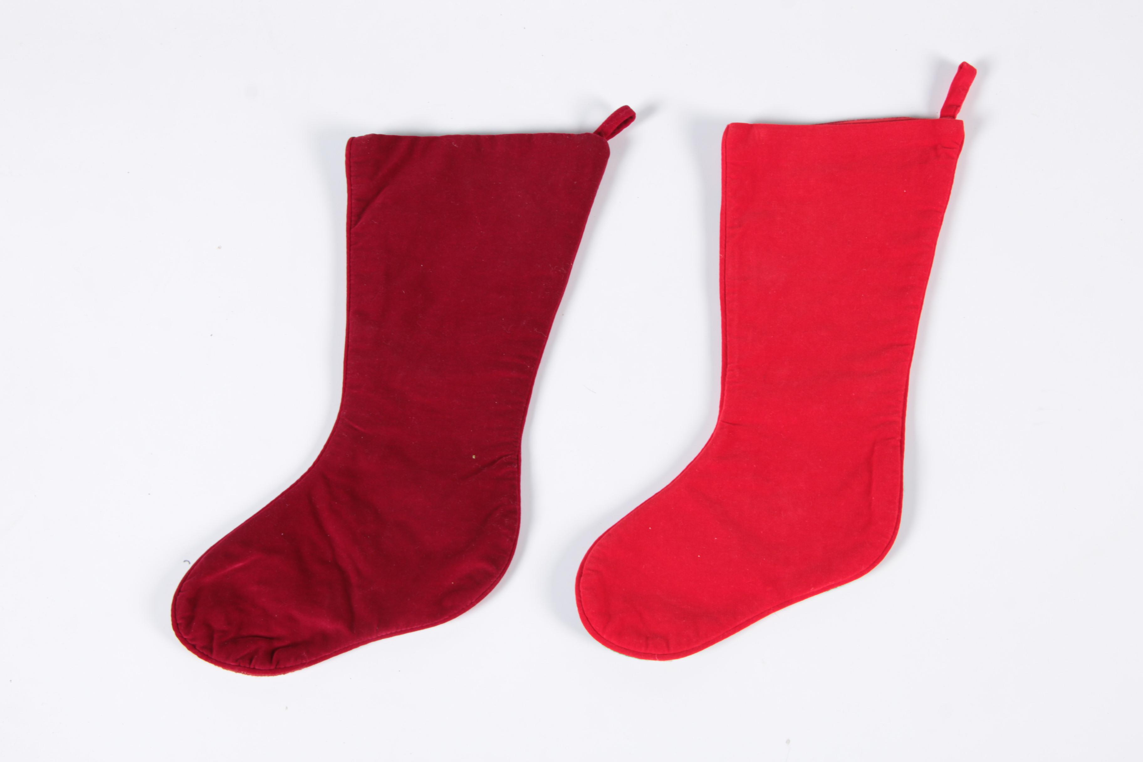 Christmas Stockings and Pillows