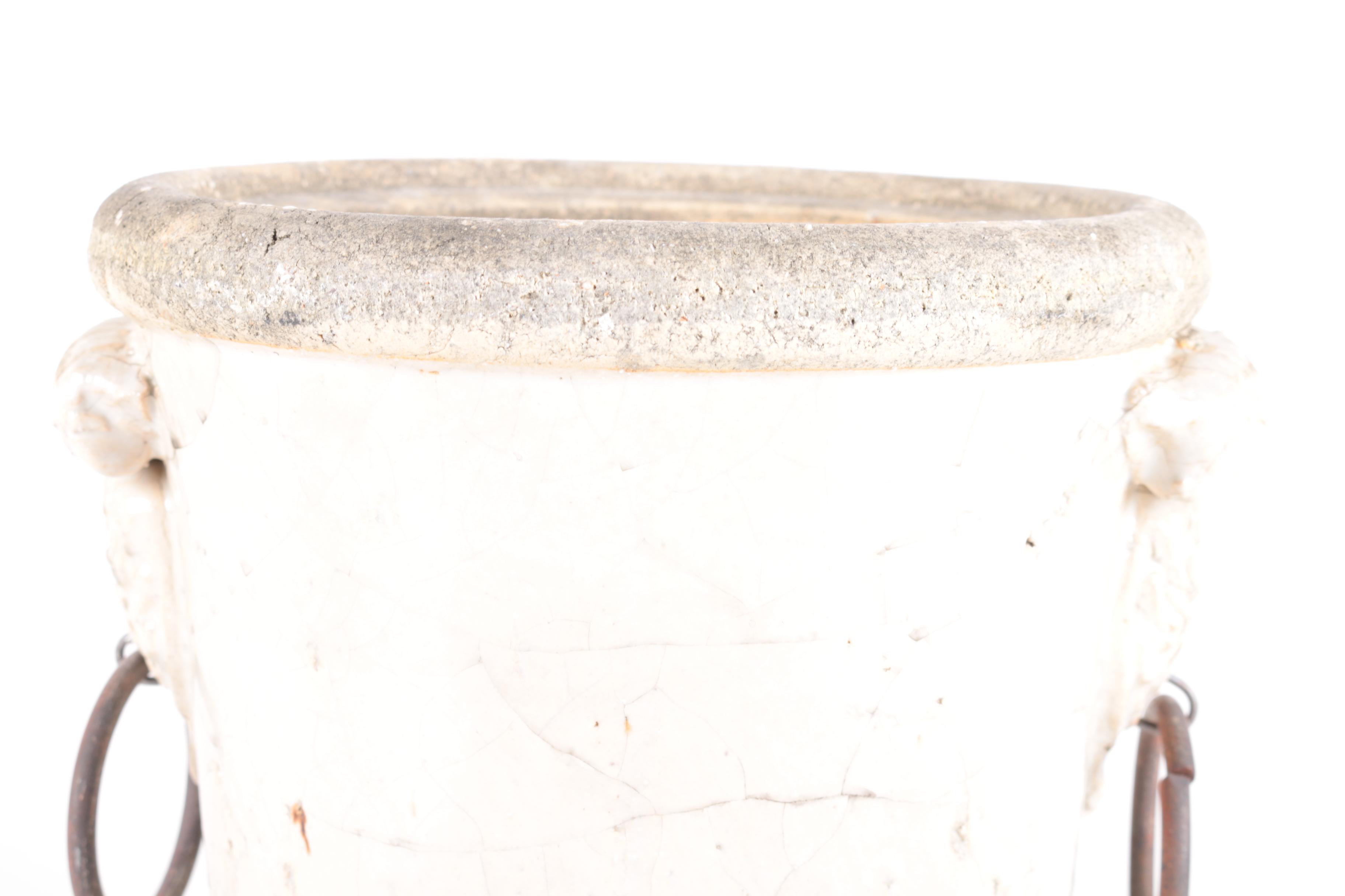 Collection of Stoneware Jardinières