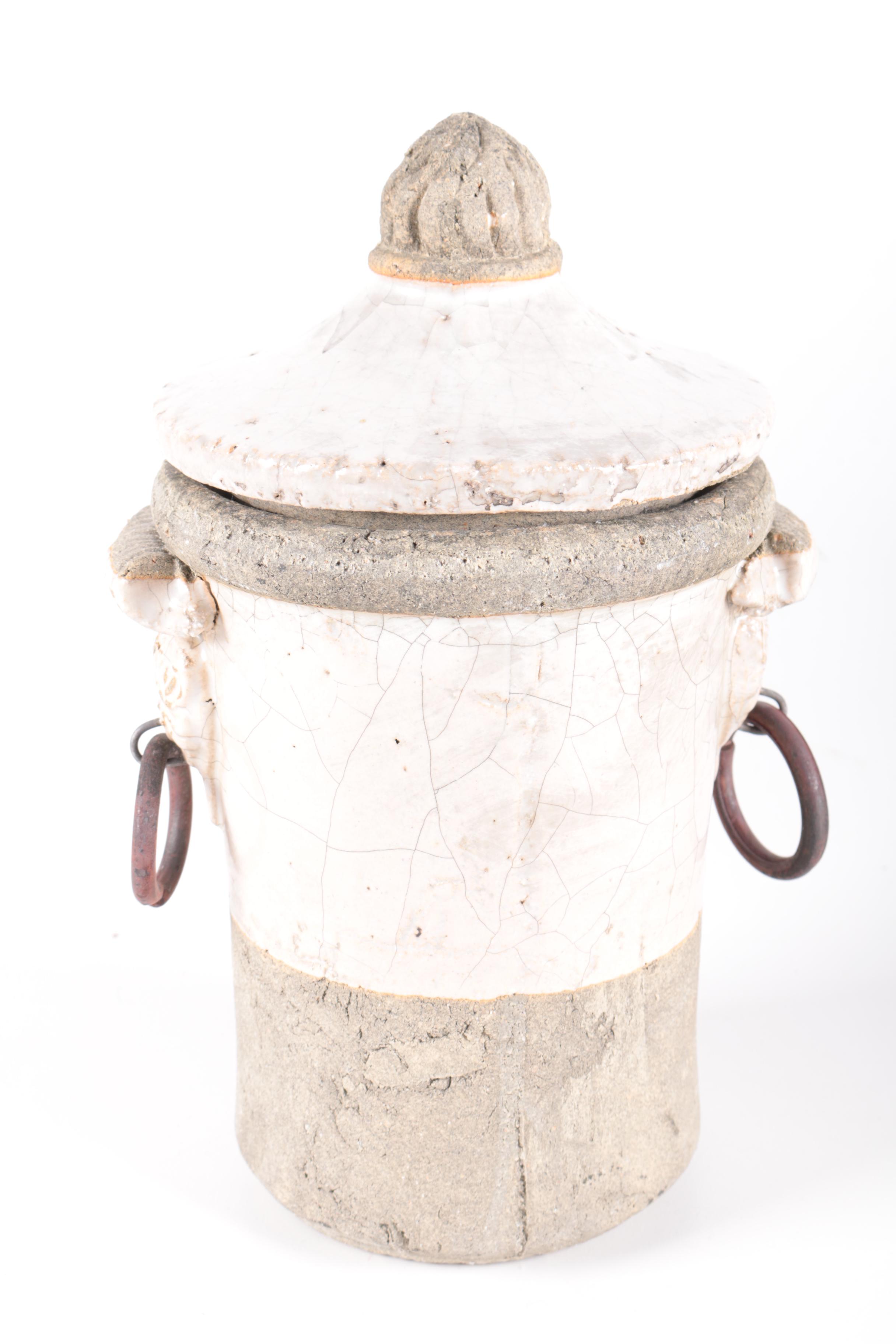 Collection of Stoneware Jardinières