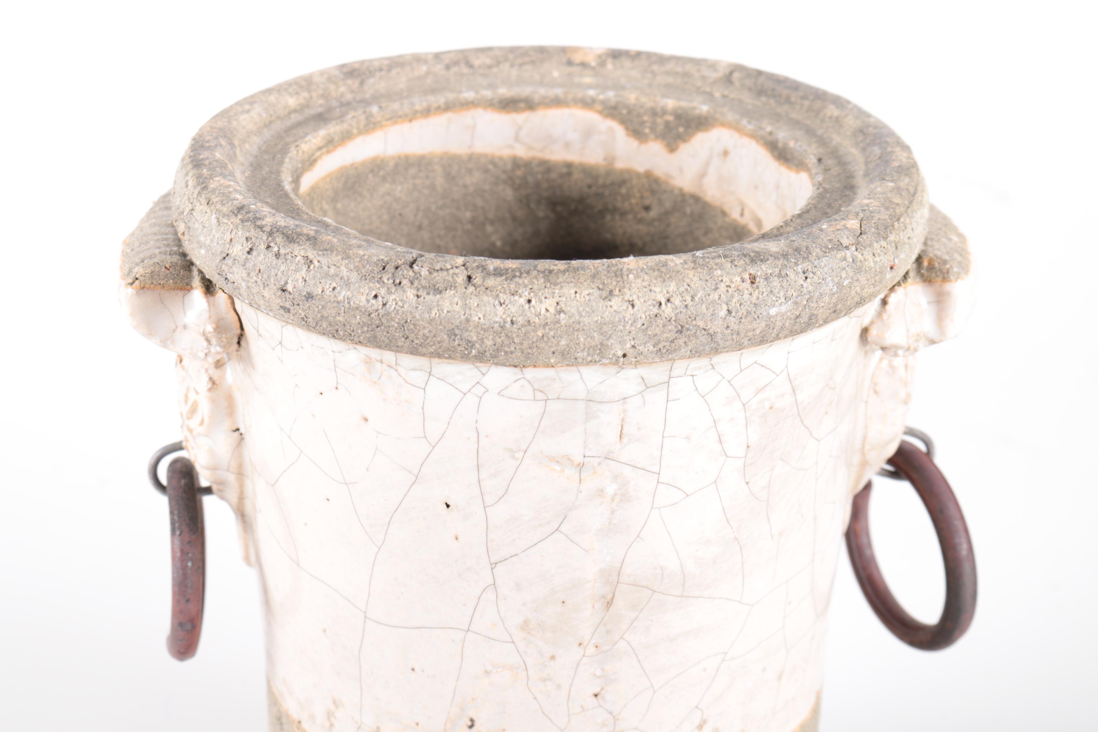 Collection of Stoneware Jardinières