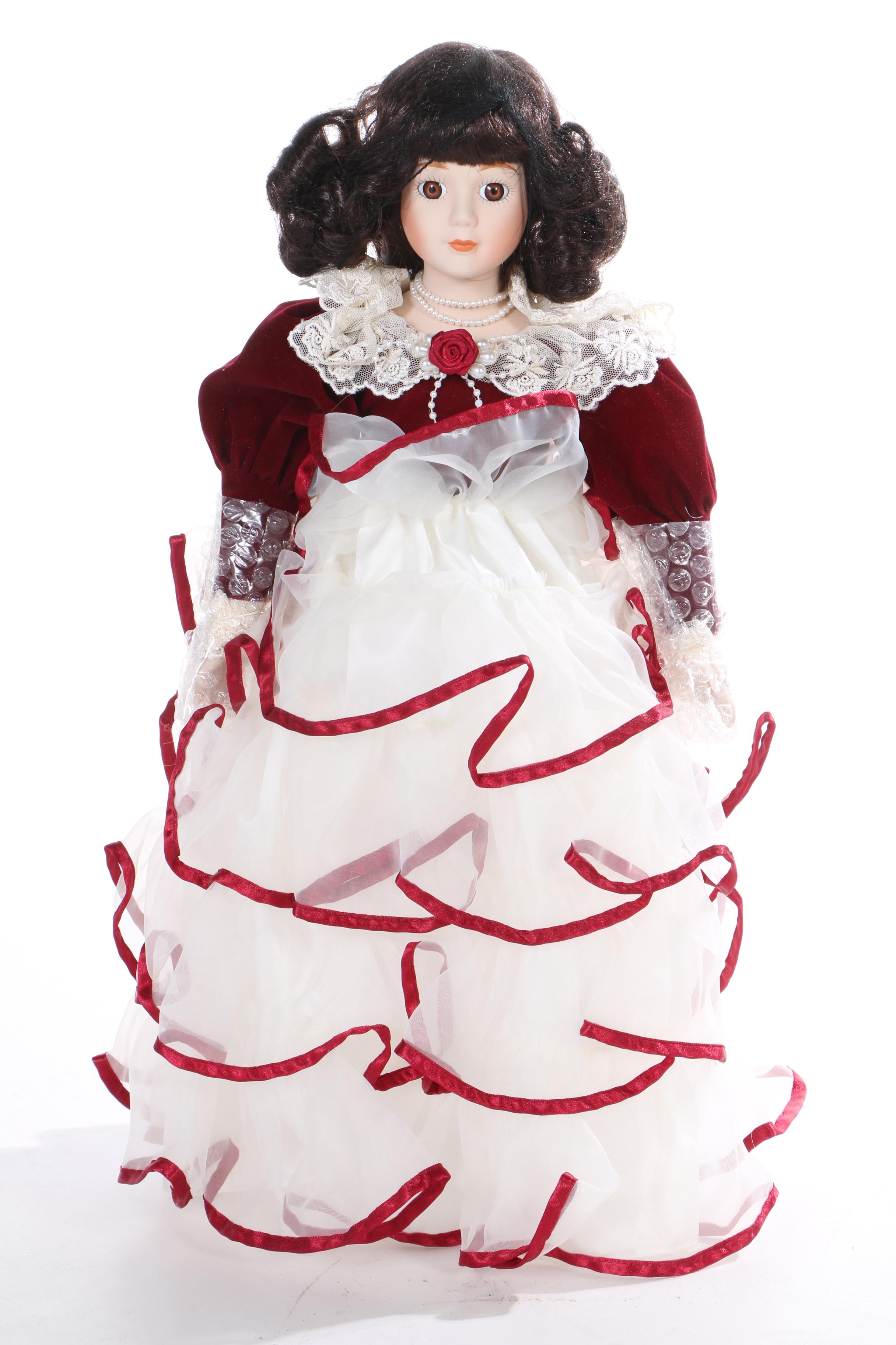 San Francisco Music Box Company Porcelain Doll