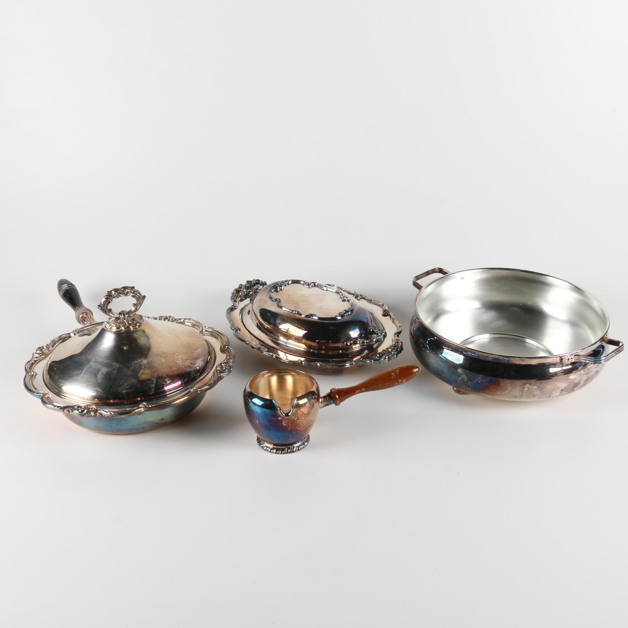 Silver Plate Serveware Featuring Friedman Silver Co.