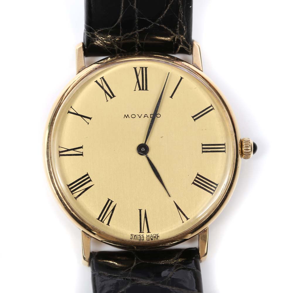 14K Yellow Gold Movado Watch