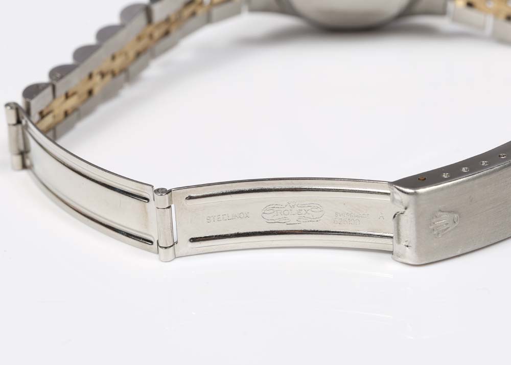 Rolex Oyster Perpetual Date 14K Yellow Gold and Stainless Steel Watch