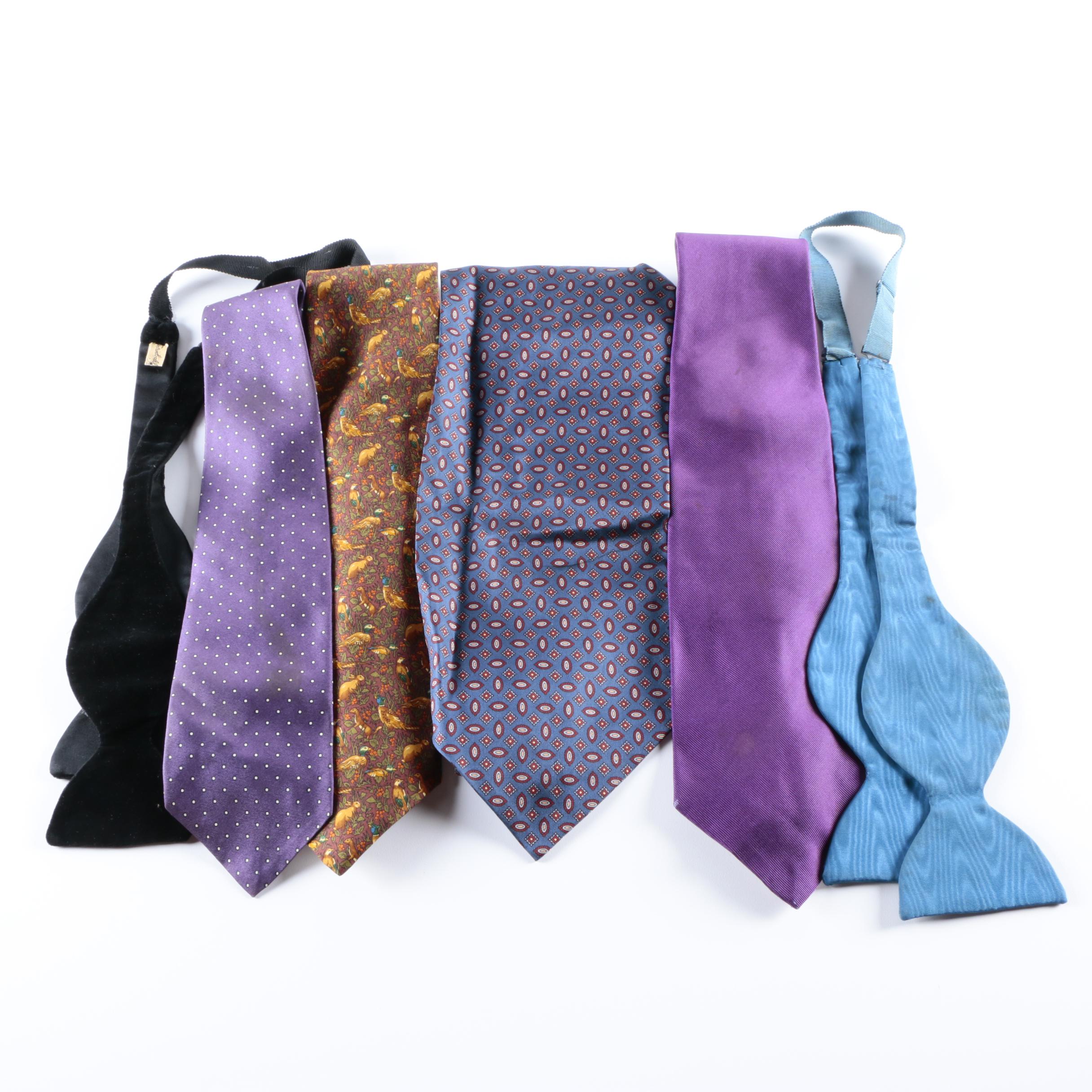 Vintage Men's Neckties Including Brooks Brothers and Bonwit Teller