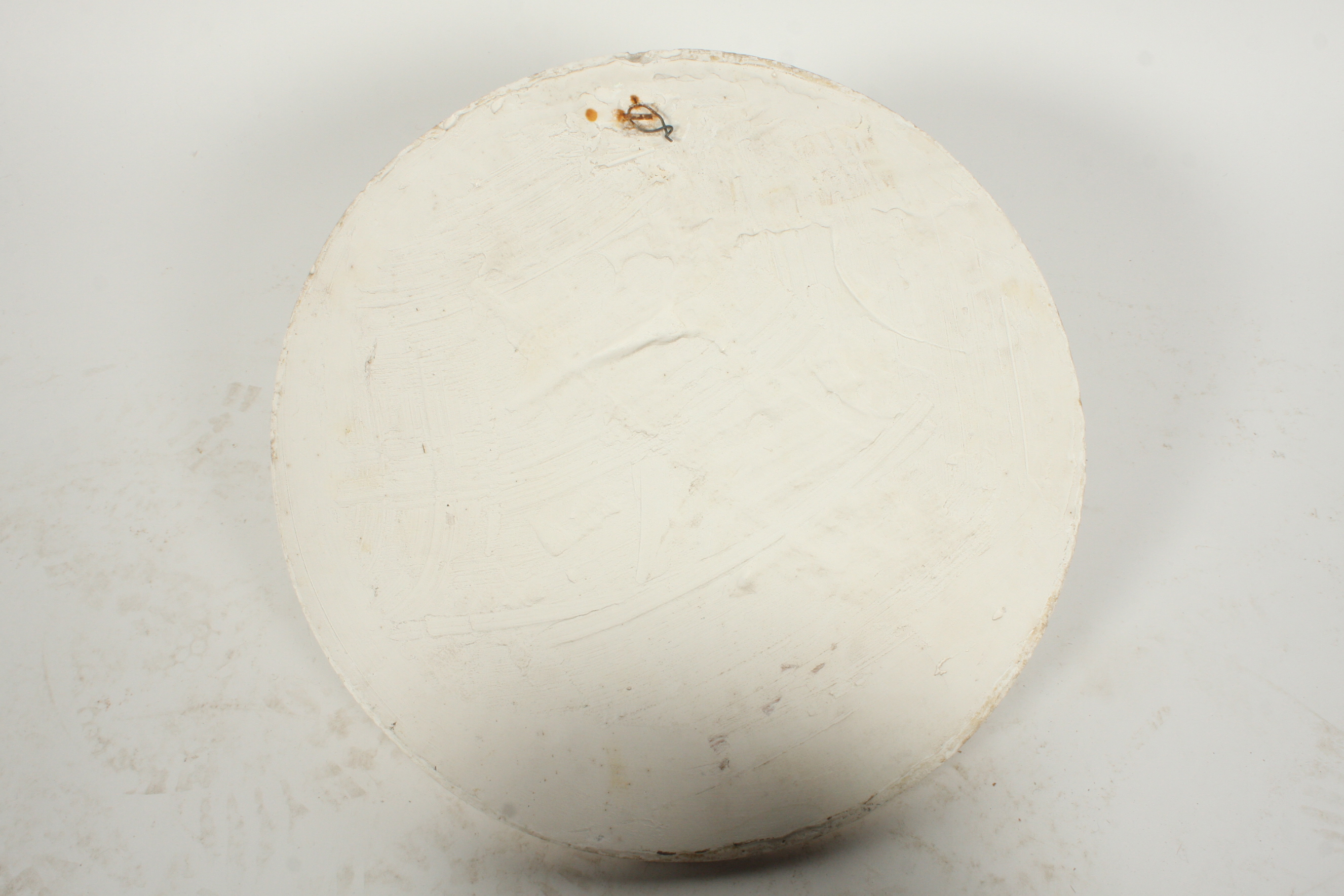 Gaston Vallaeys Plaster Cast Medallic Plaque Dated 1942