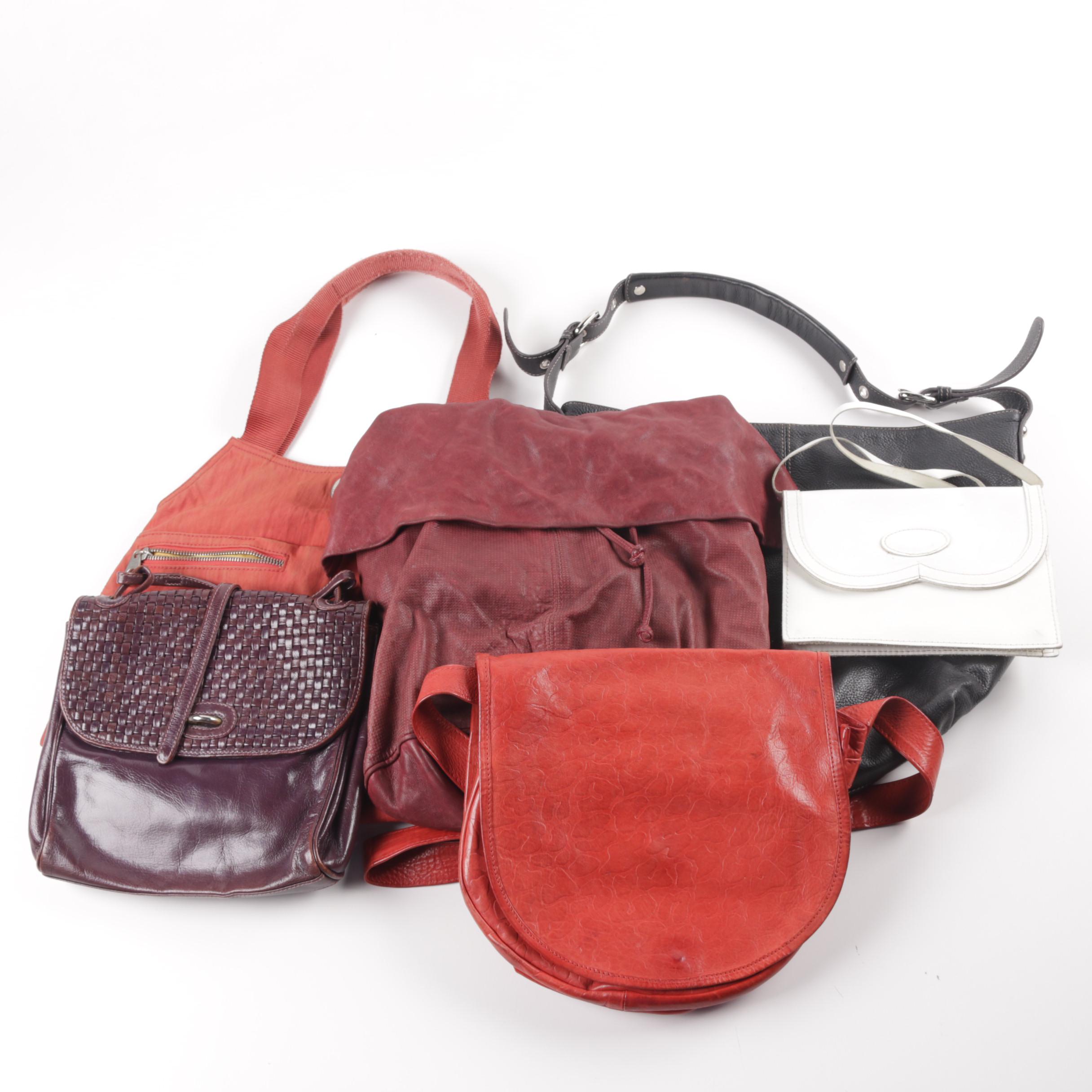 Six Assorted Handbags