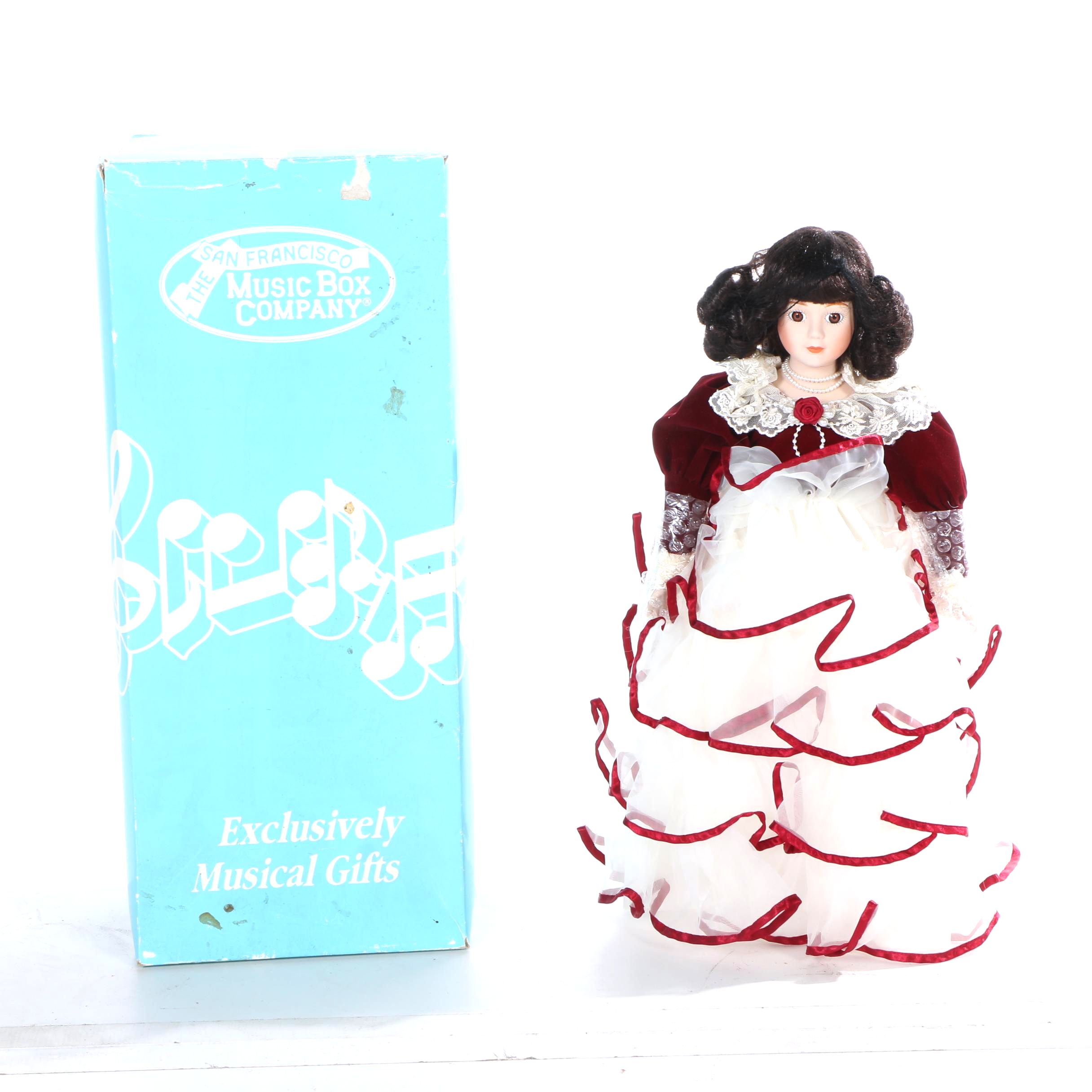 San Francisco Music Box Company Porcelain Doll