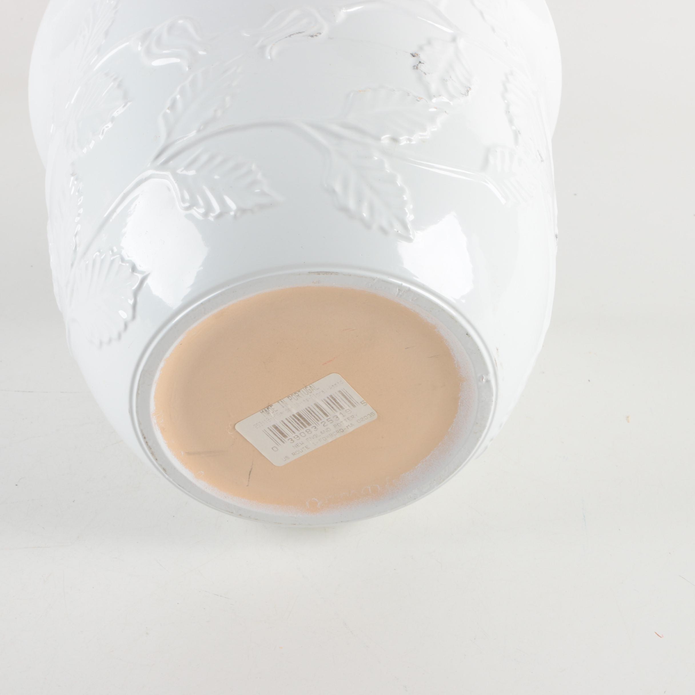 Hayes Parker Sculptural Mirror, Letter Holder, and Planter