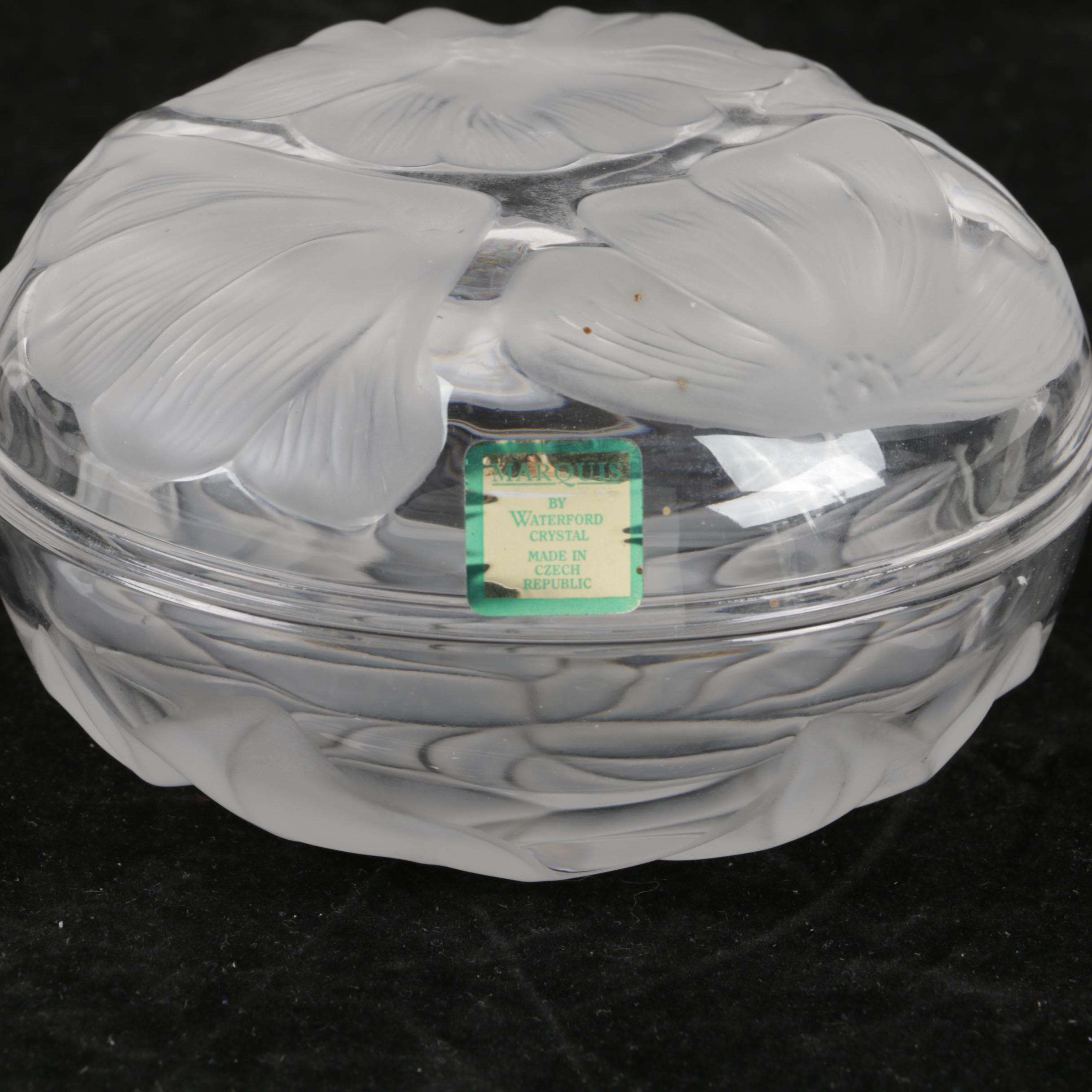 Rosenthal Crystal Candle Holders and Vessels including Waterford Crystal