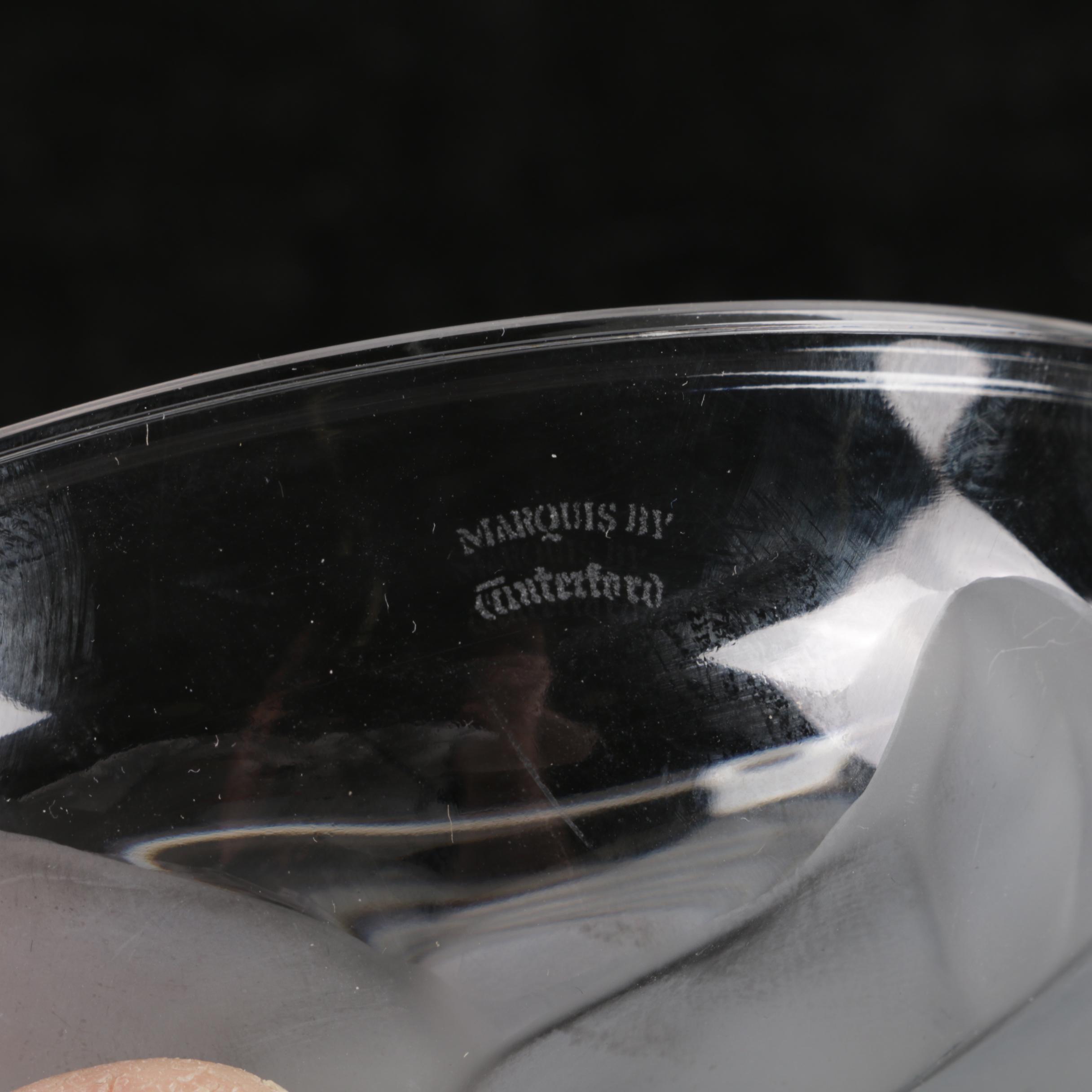 Rosenthal Crystal Candle Holders and Vessels including Waterford Crystal