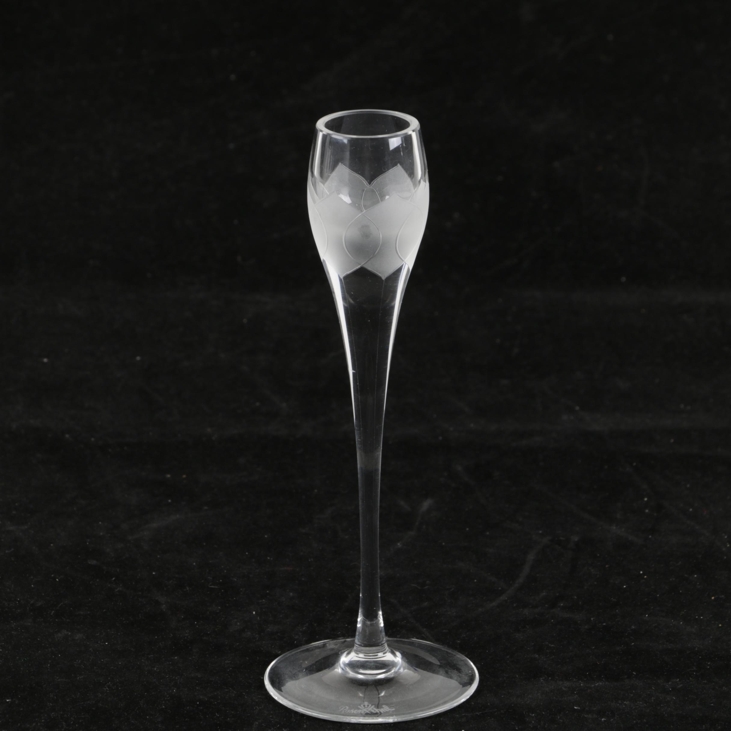 Rosenthal Crystal Candle Holders and Vessels including Waterford Crystal