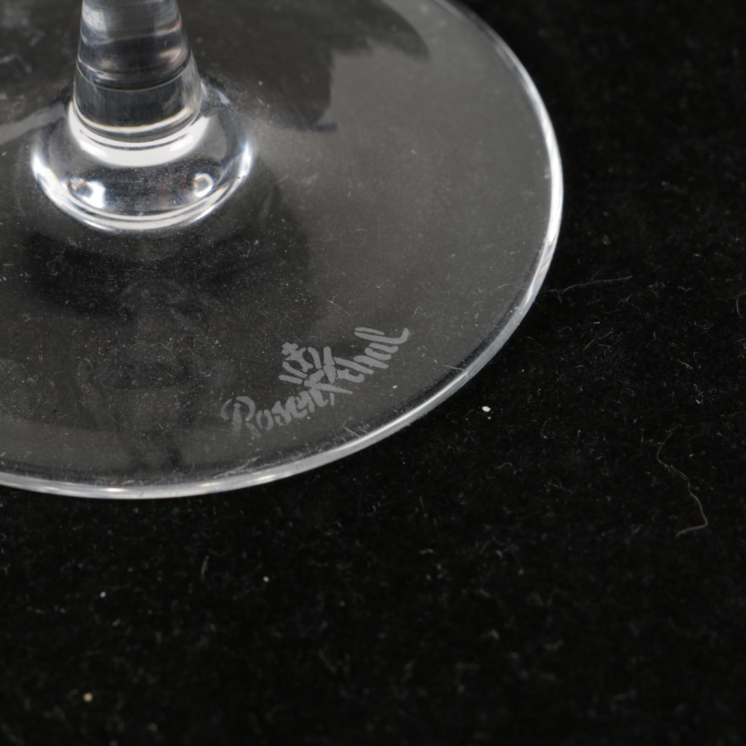 Rosenthal Crystal Candle Holders and Vessels including Waterford Crystal