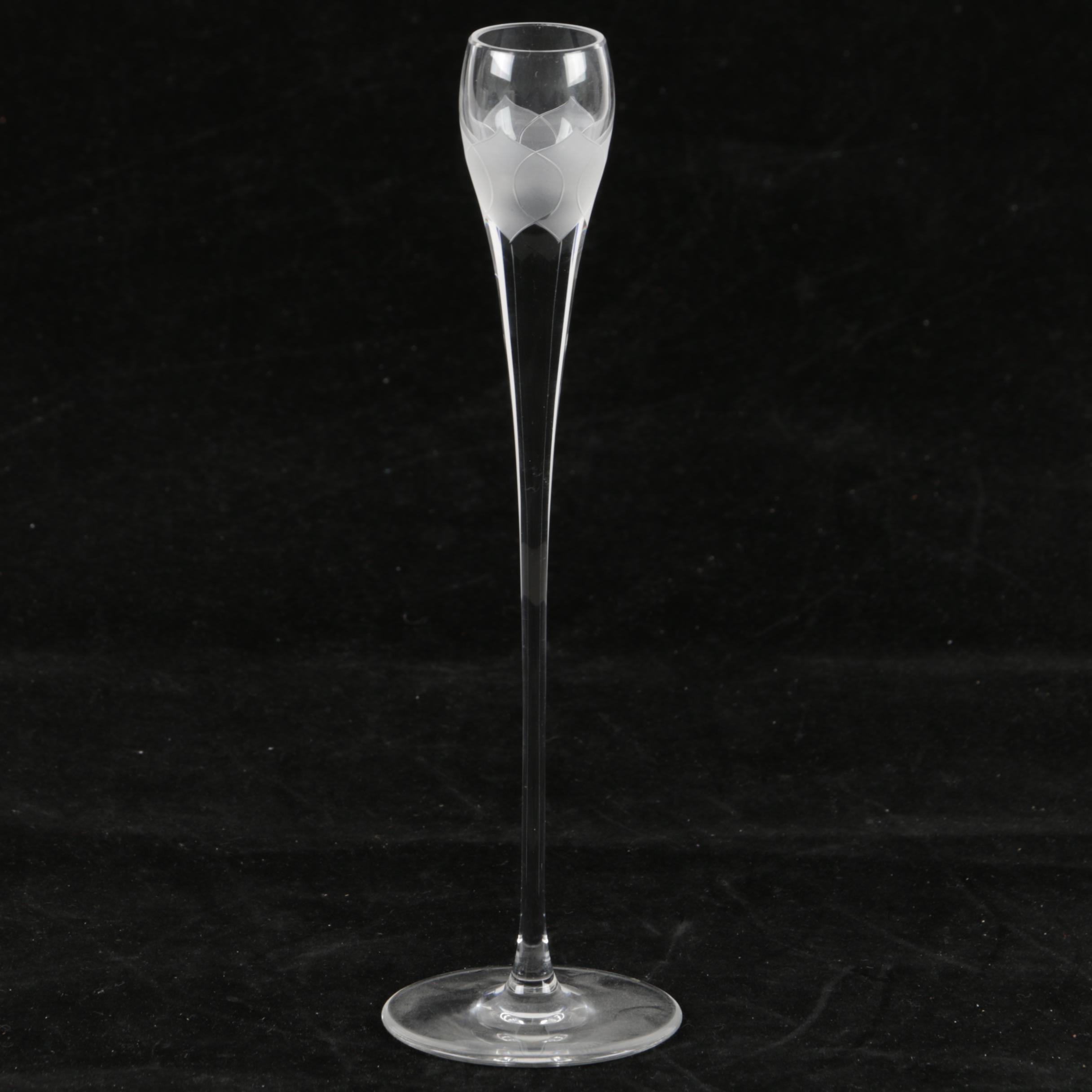 Rosenthal Crystal Candle Holders and Vessels including Waterford Crystal