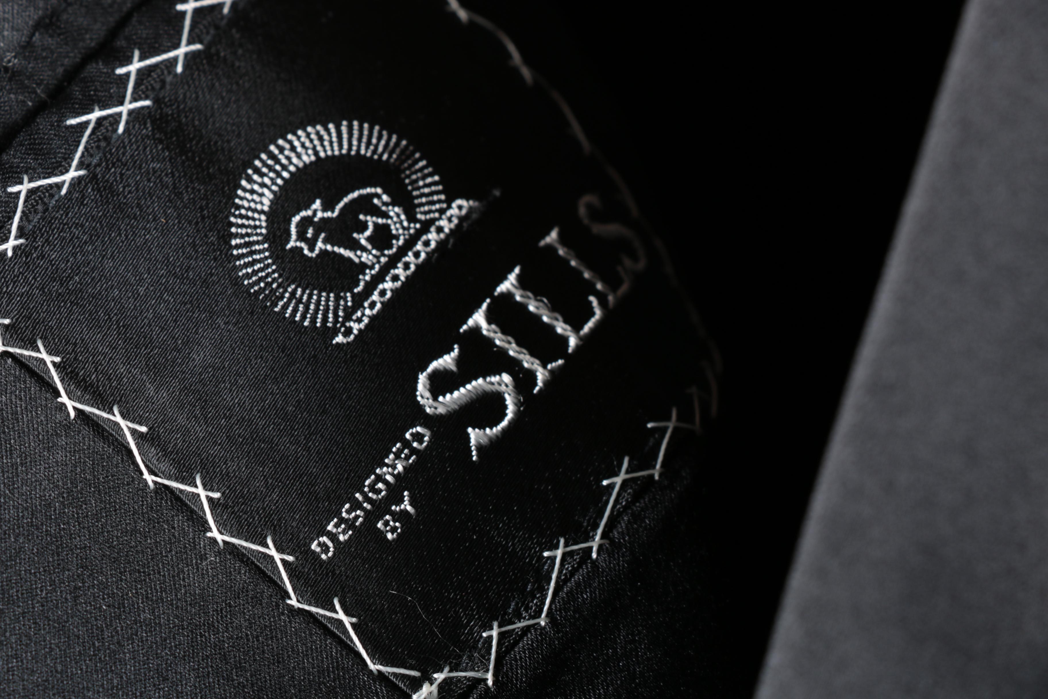 Sills Black Tuxedo Suit