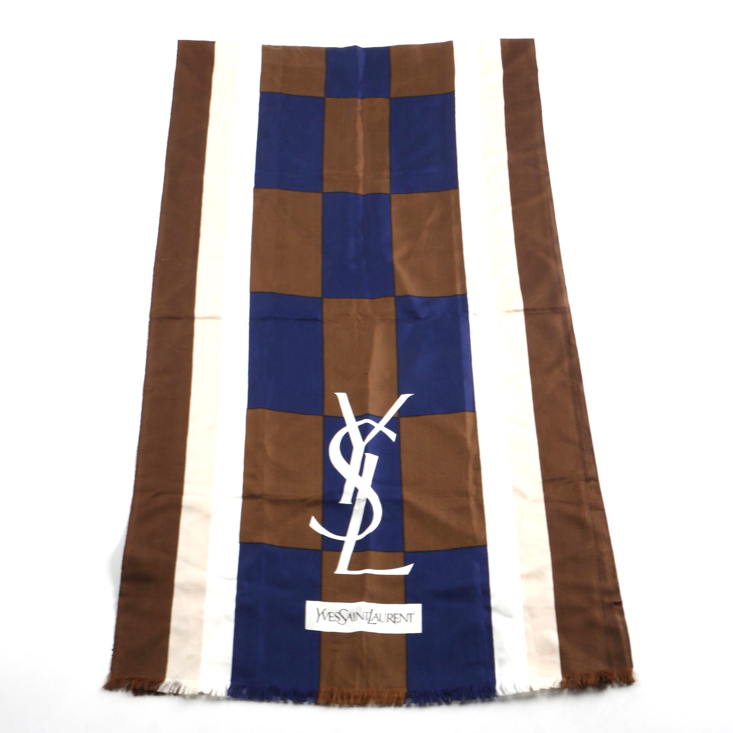 Yves Saint Laurent Silk Scarf