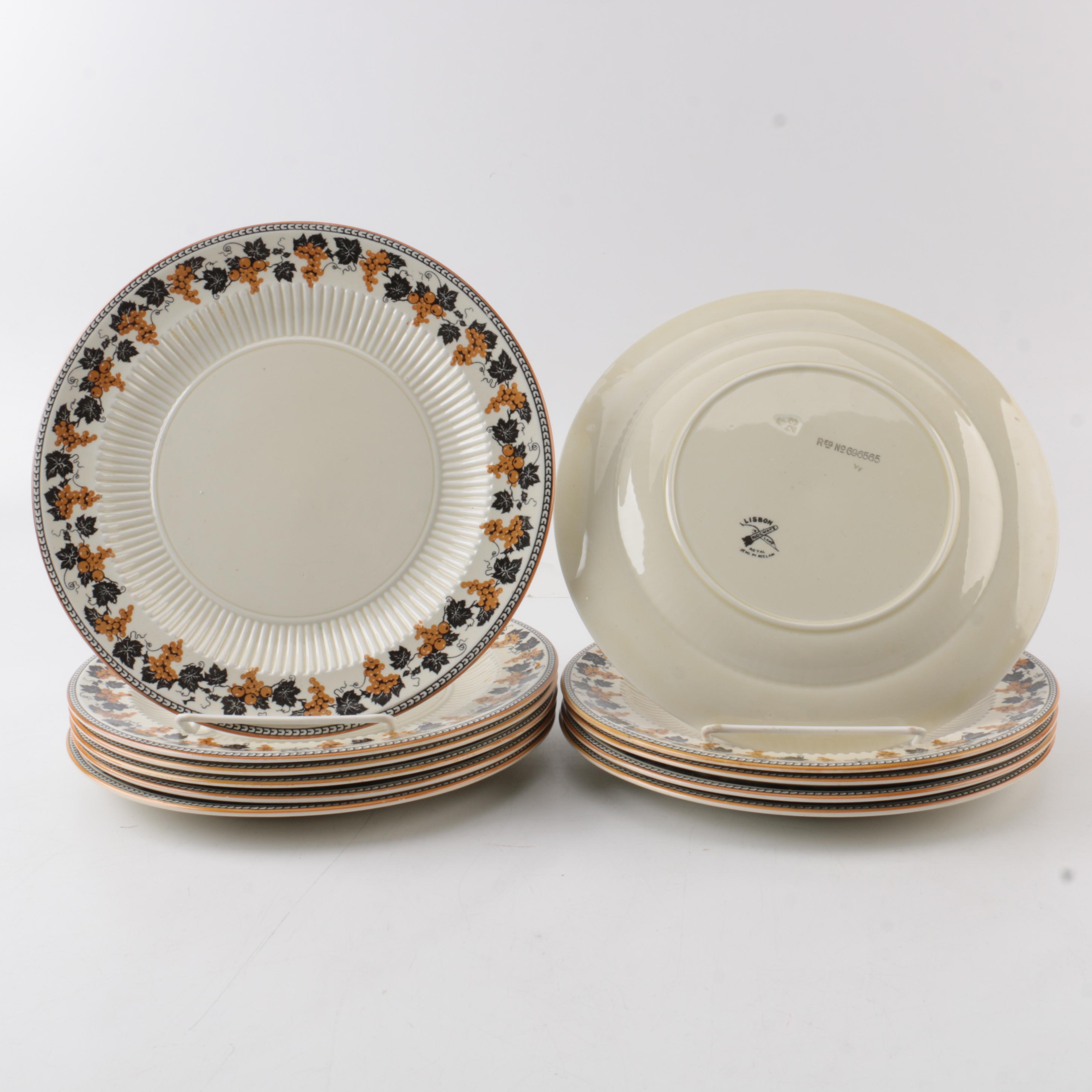Vintage Royal Semi-Porcelain Tableware