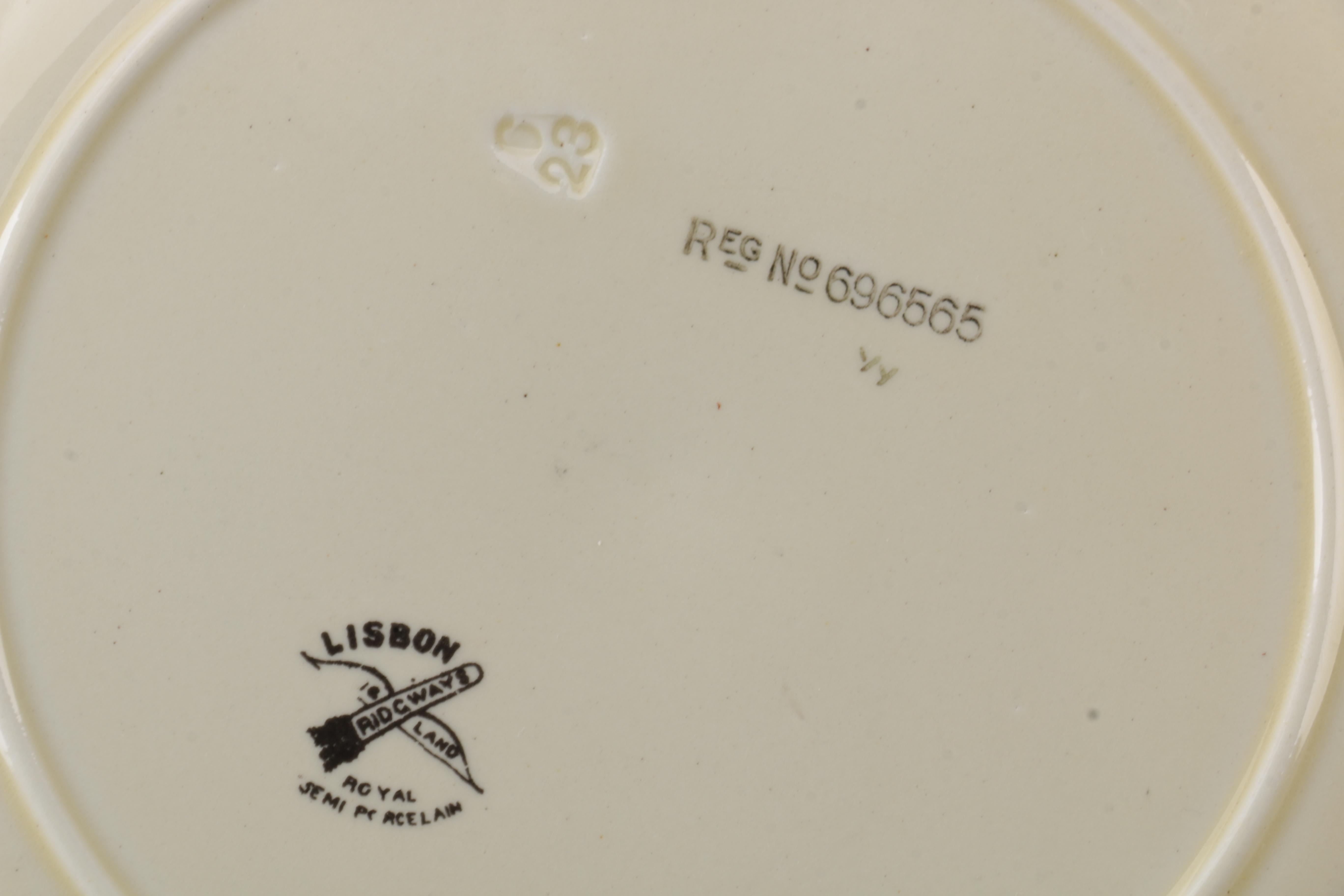 Vintage Royal Semi-Porcelain Tableware