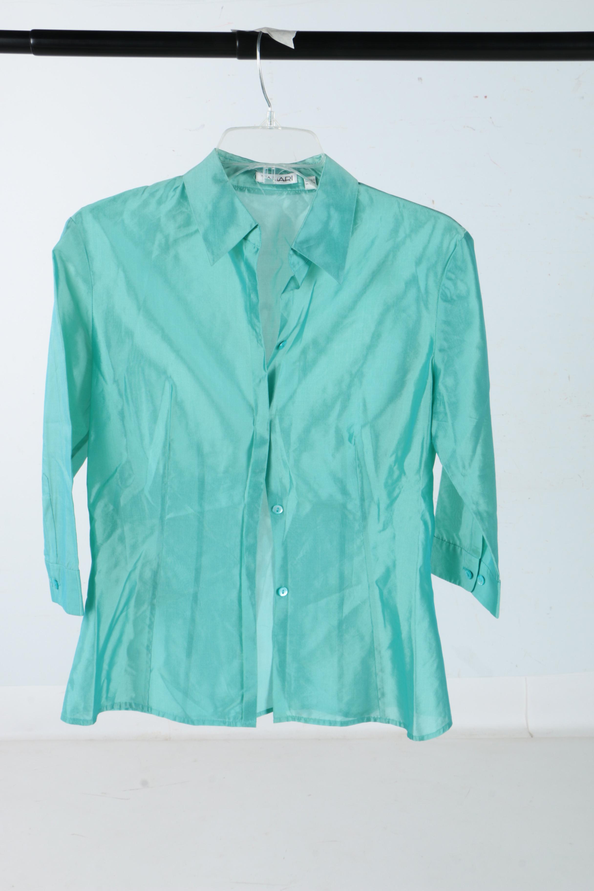 Women's Calvin Klein Button Up Shirt and More