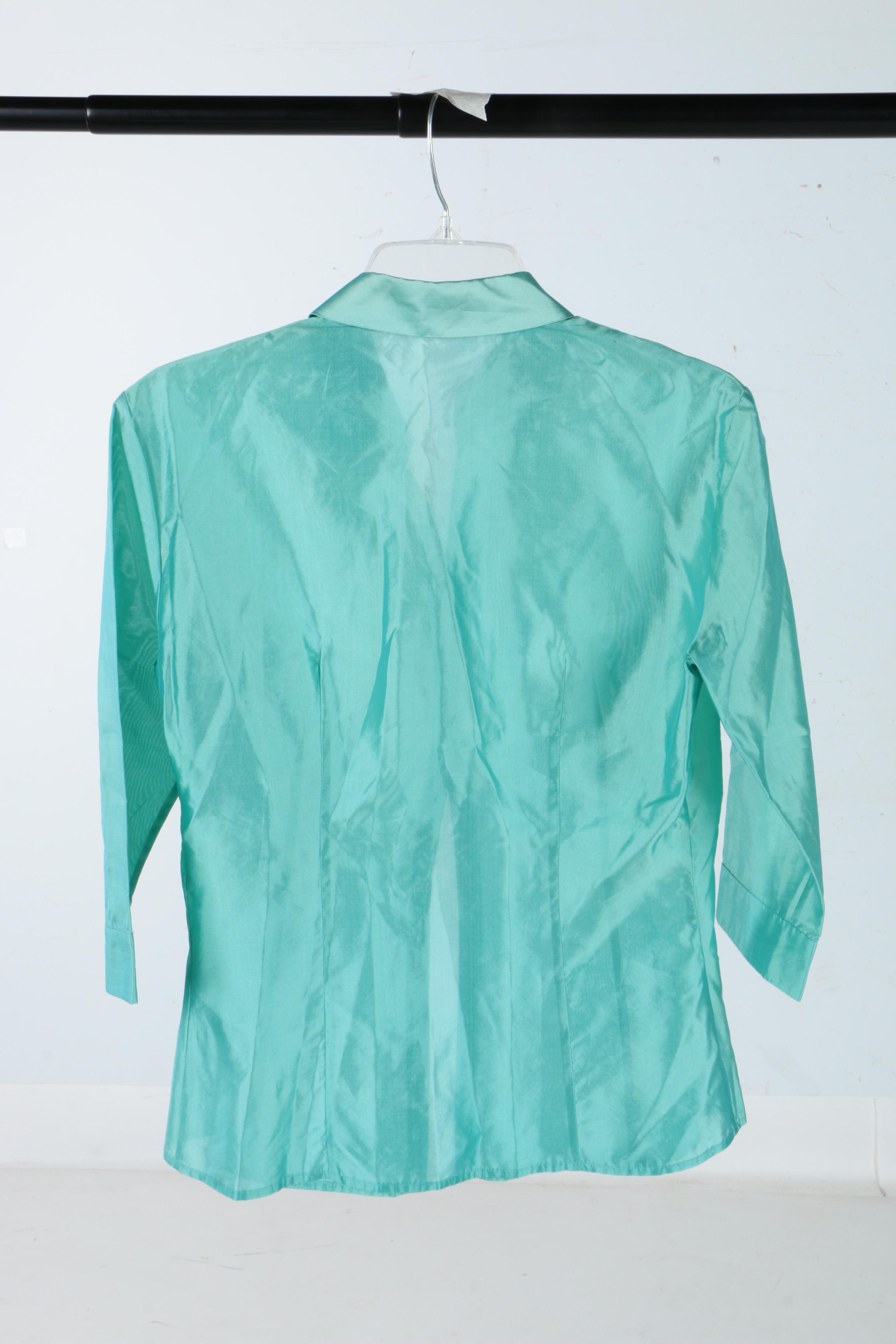 Women's Calvin Klein Button Up Shirt and More