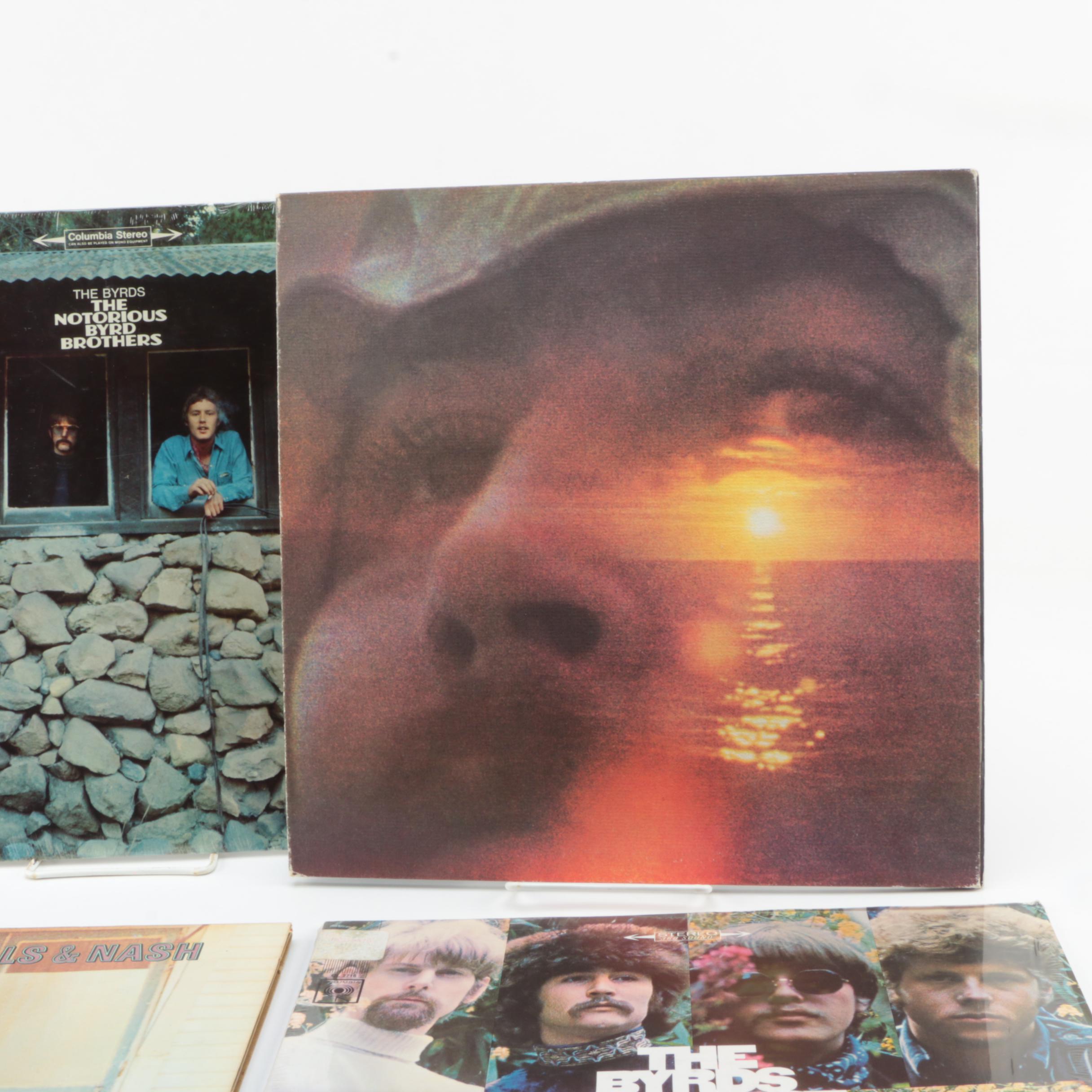 The Byrds and related LPs Including "Notorious Byrd Brothers" Promo