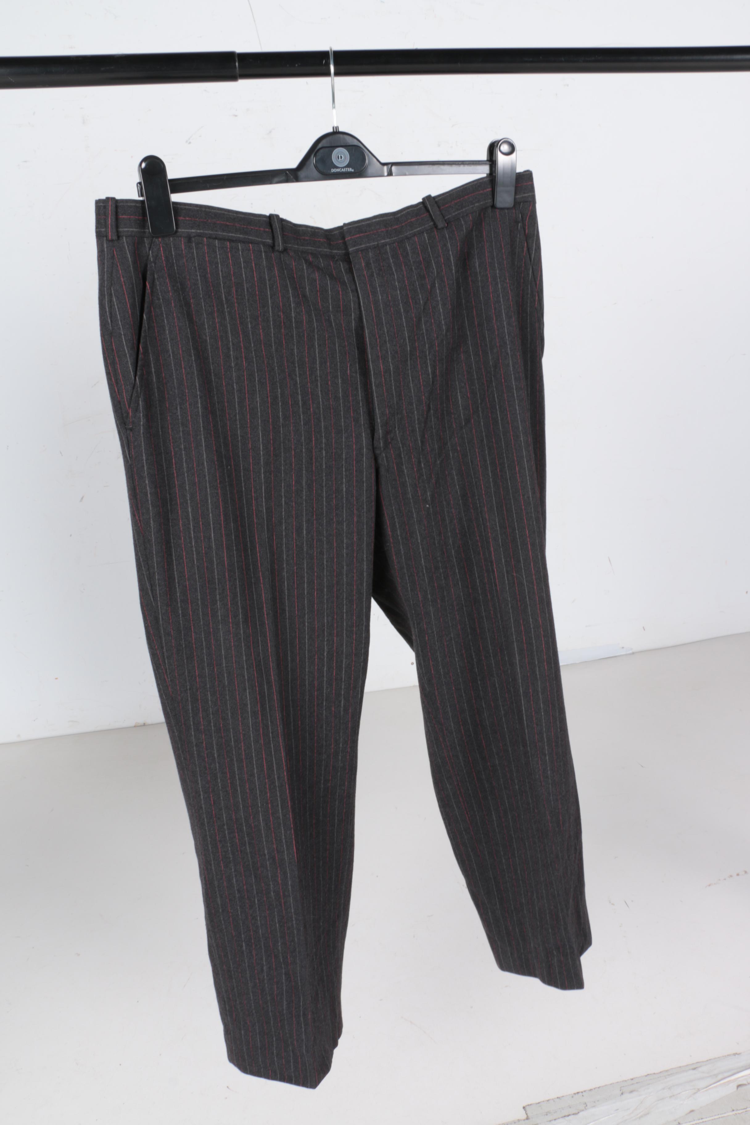 Men's Vintage Morty Sills Bespoke Pinstripe Suit