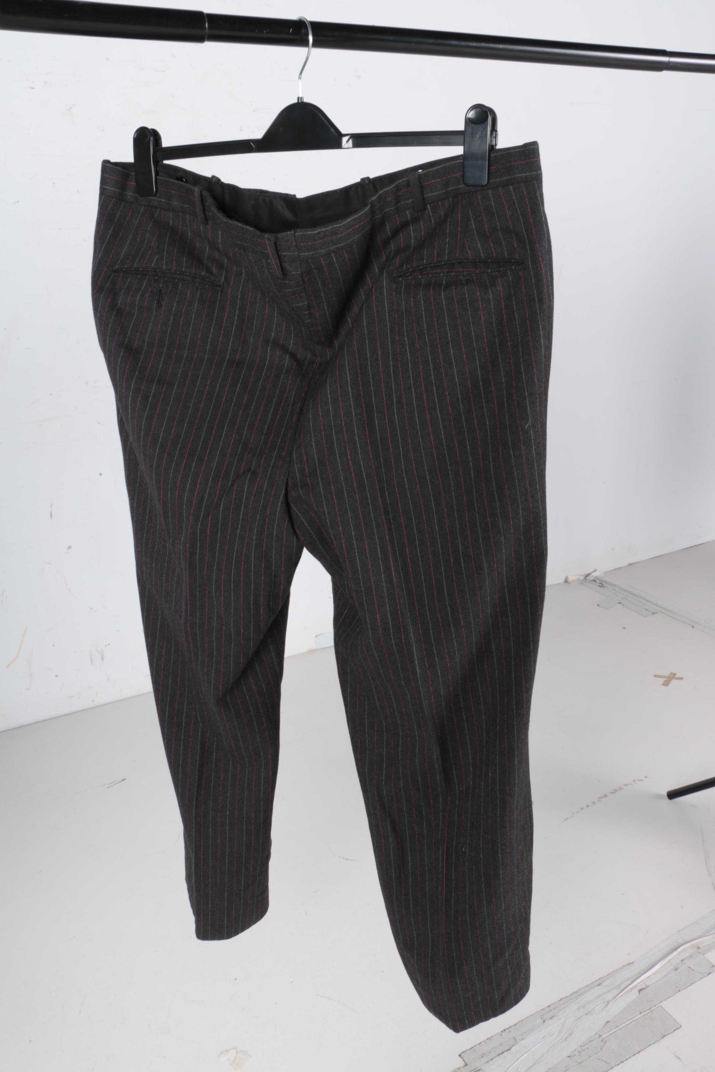 Men's Vintage Morty Sills Bespoke Pinstripe Suit