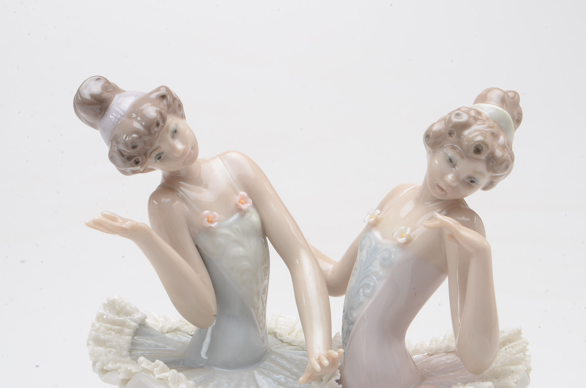 Collection of Five Lladro Dancer Figurines