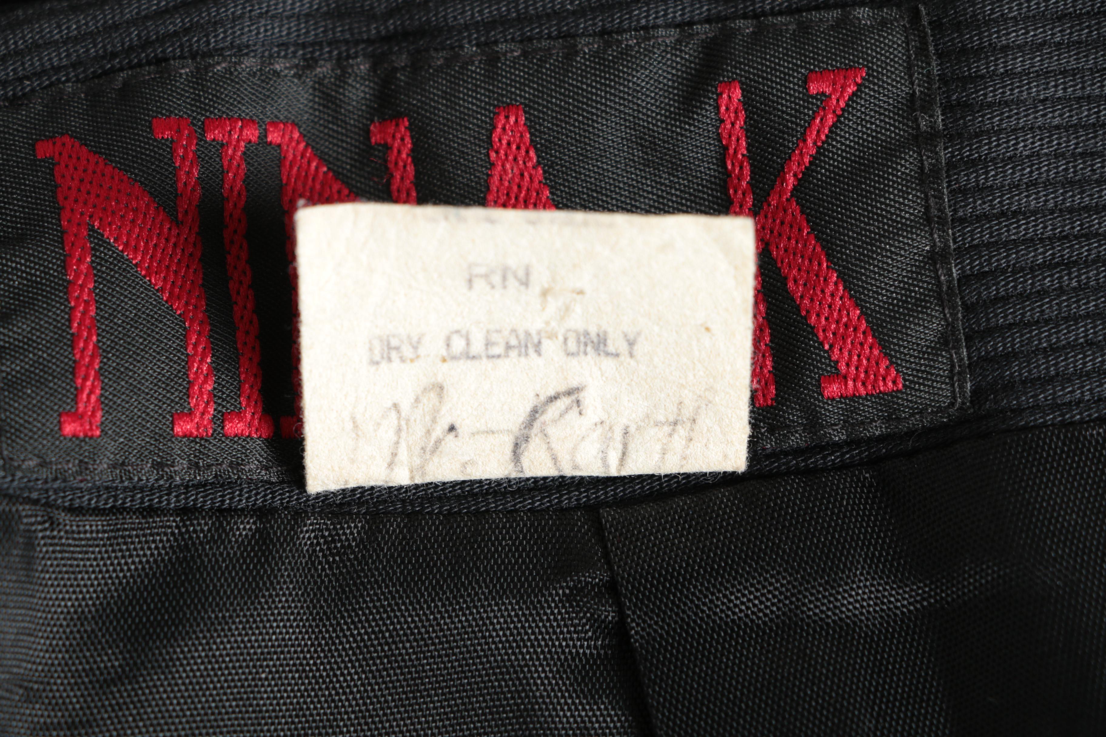 Nina K Black Skirt Suit