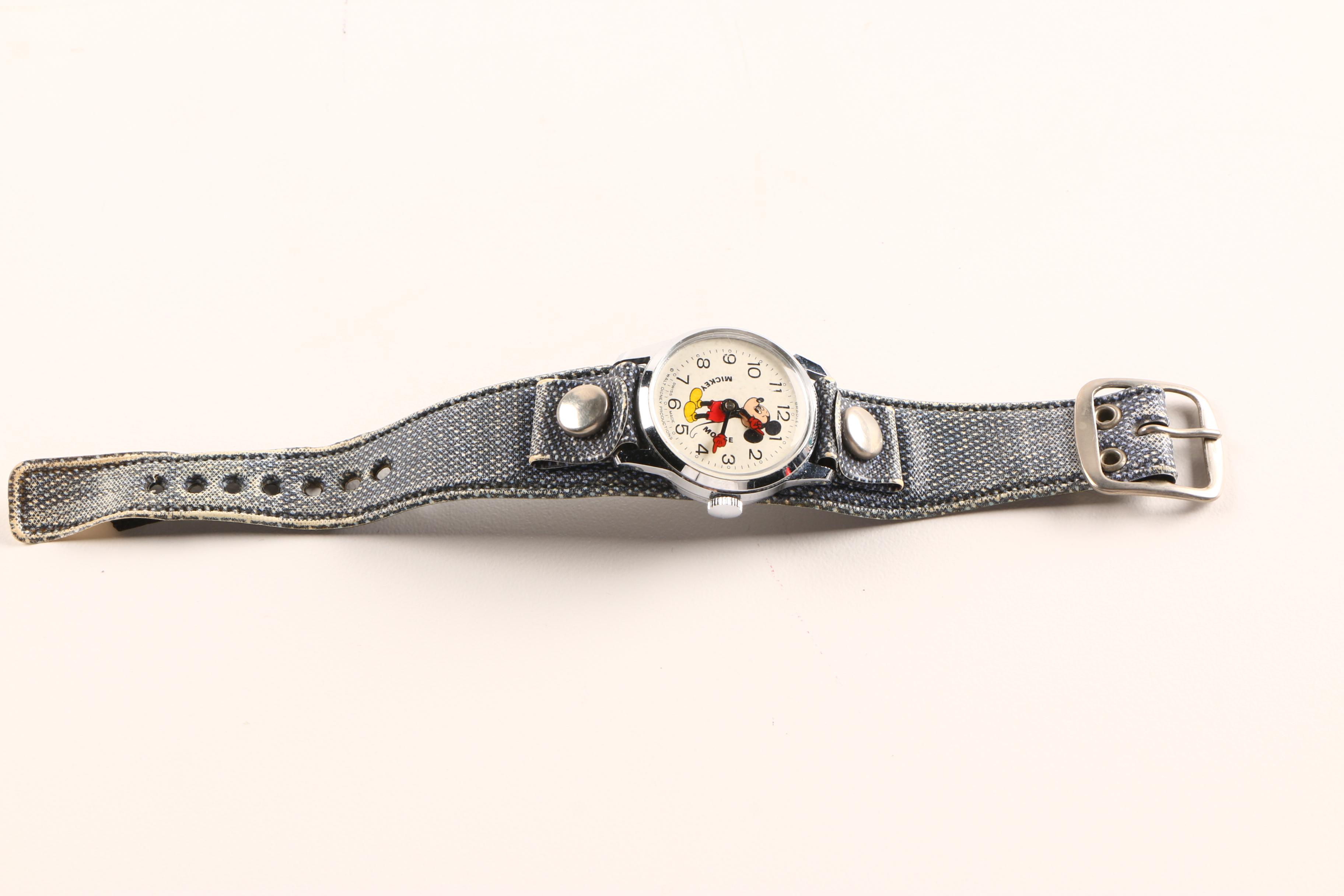 Assortment of Watches Including Fossil and Colibri