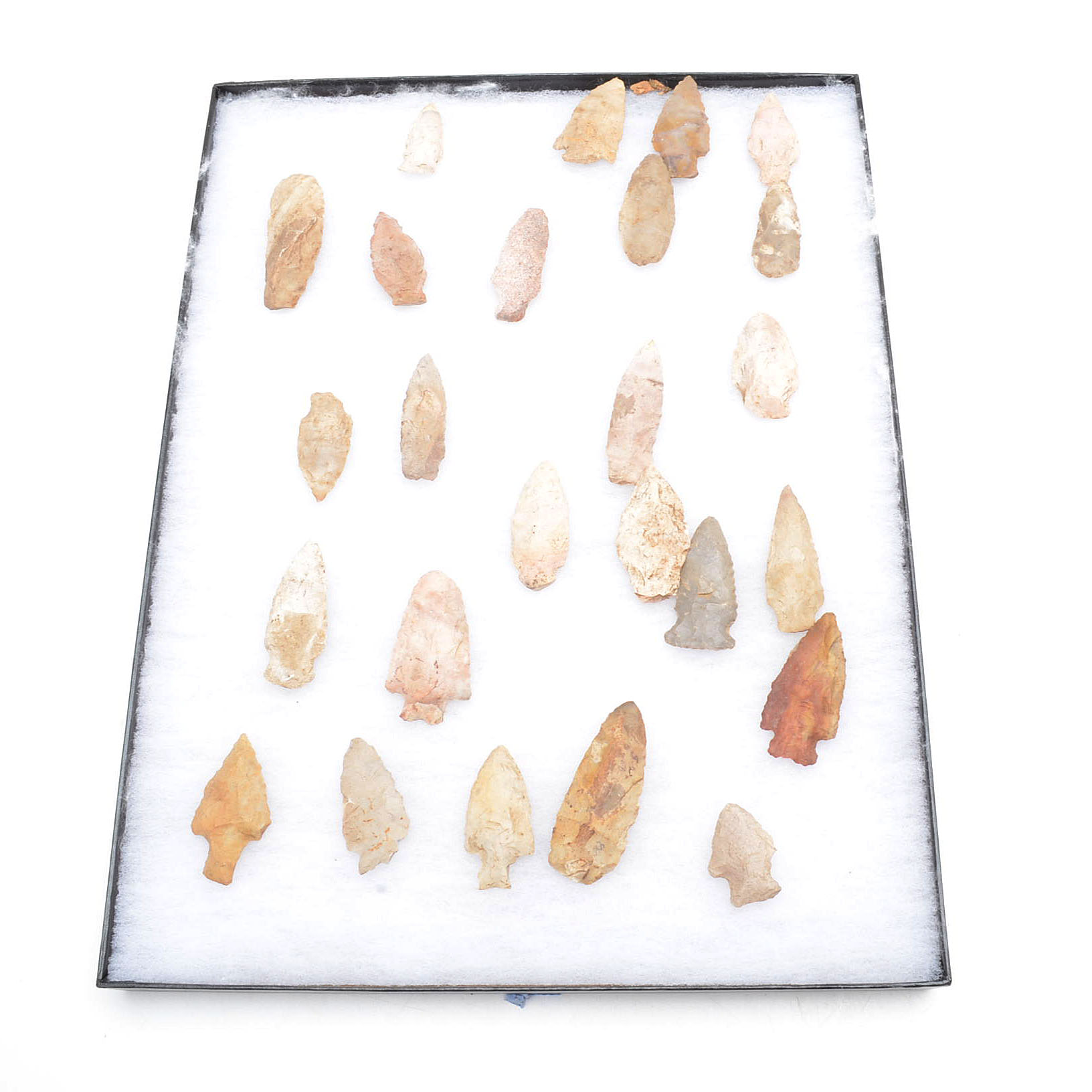 Collection of Prehistoric Native American Projectile Points