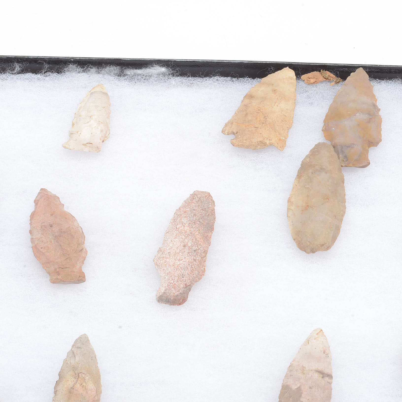 Collection of Prehistoric Native American Projectile Points