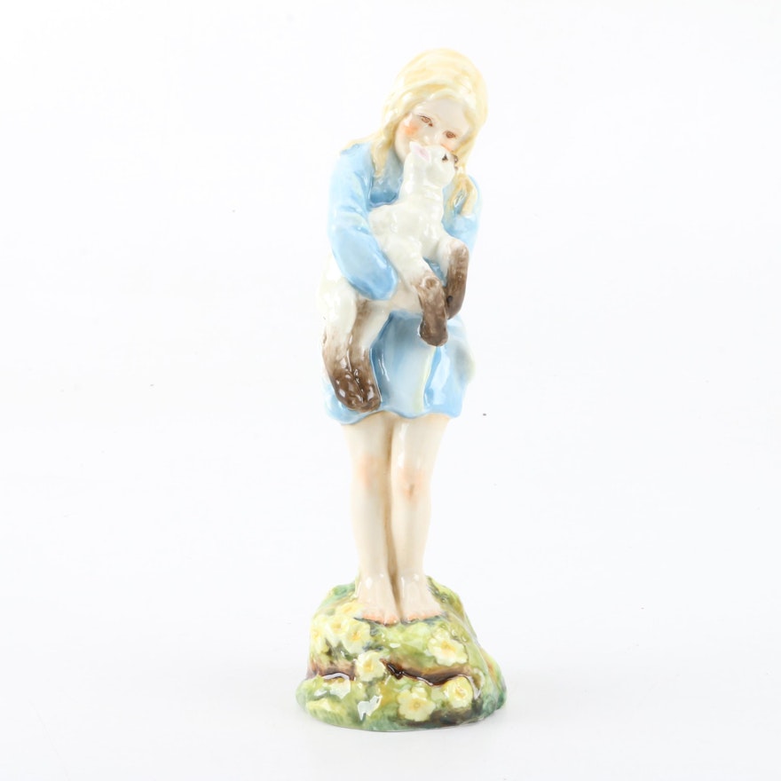 Royal Worcester "Spring" Figurine