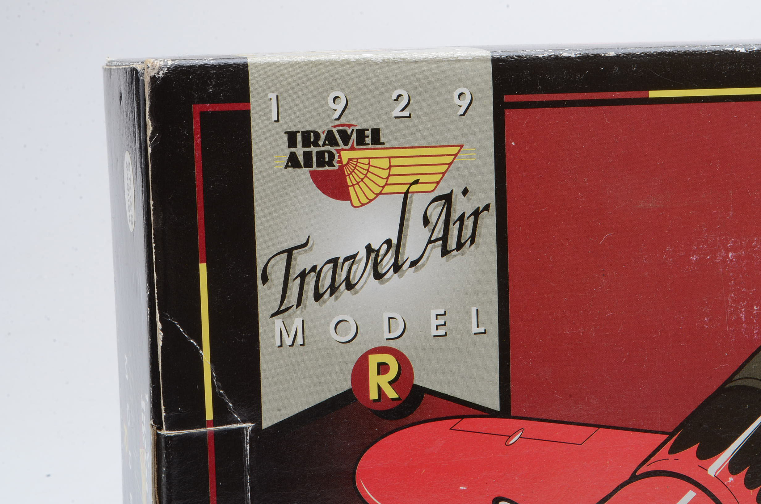 Spec Cast 1929 Travelair Model R Gilmour Oil Airplane Die Cast Coin Bank