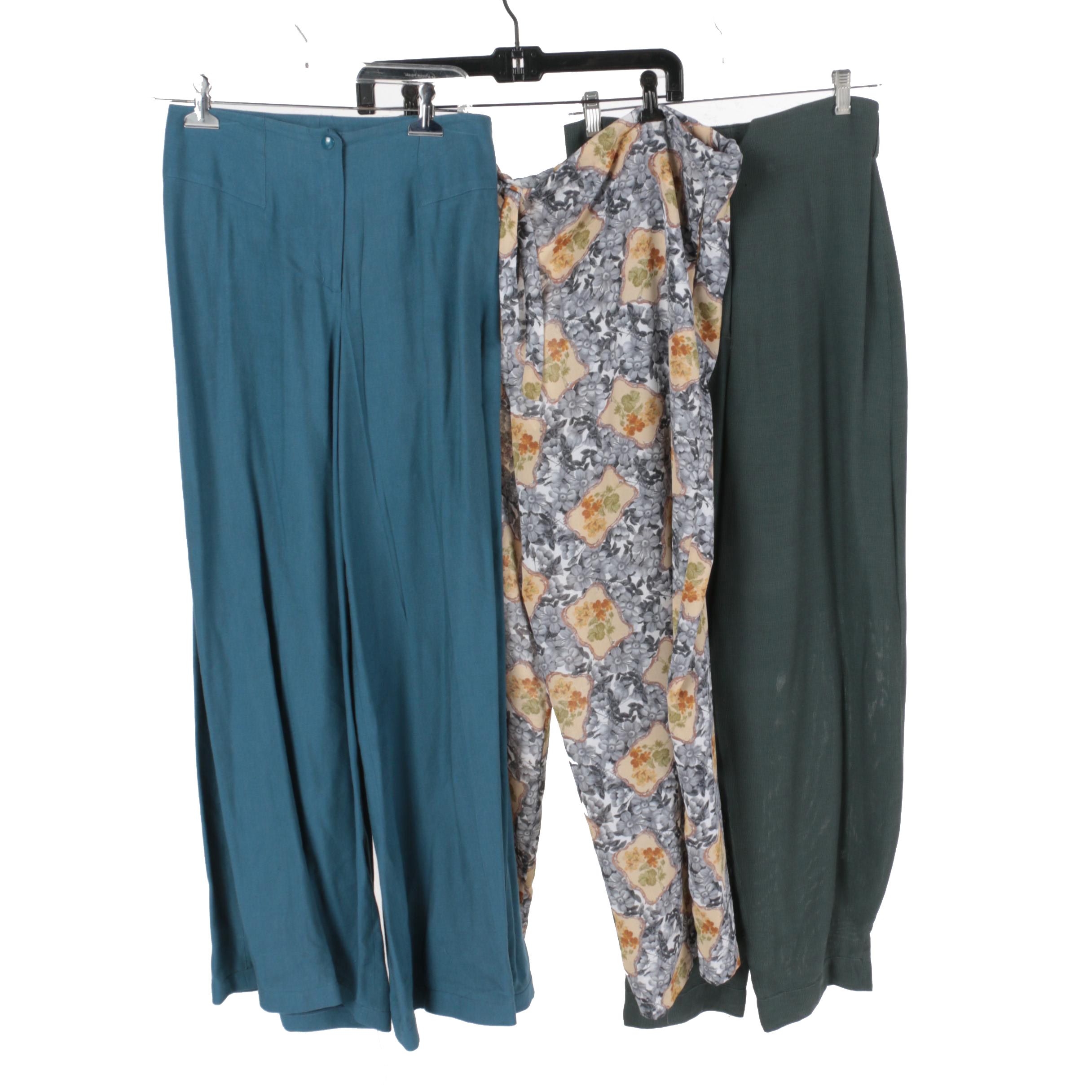 Women's Vintage Flare and Wide Leg Pants