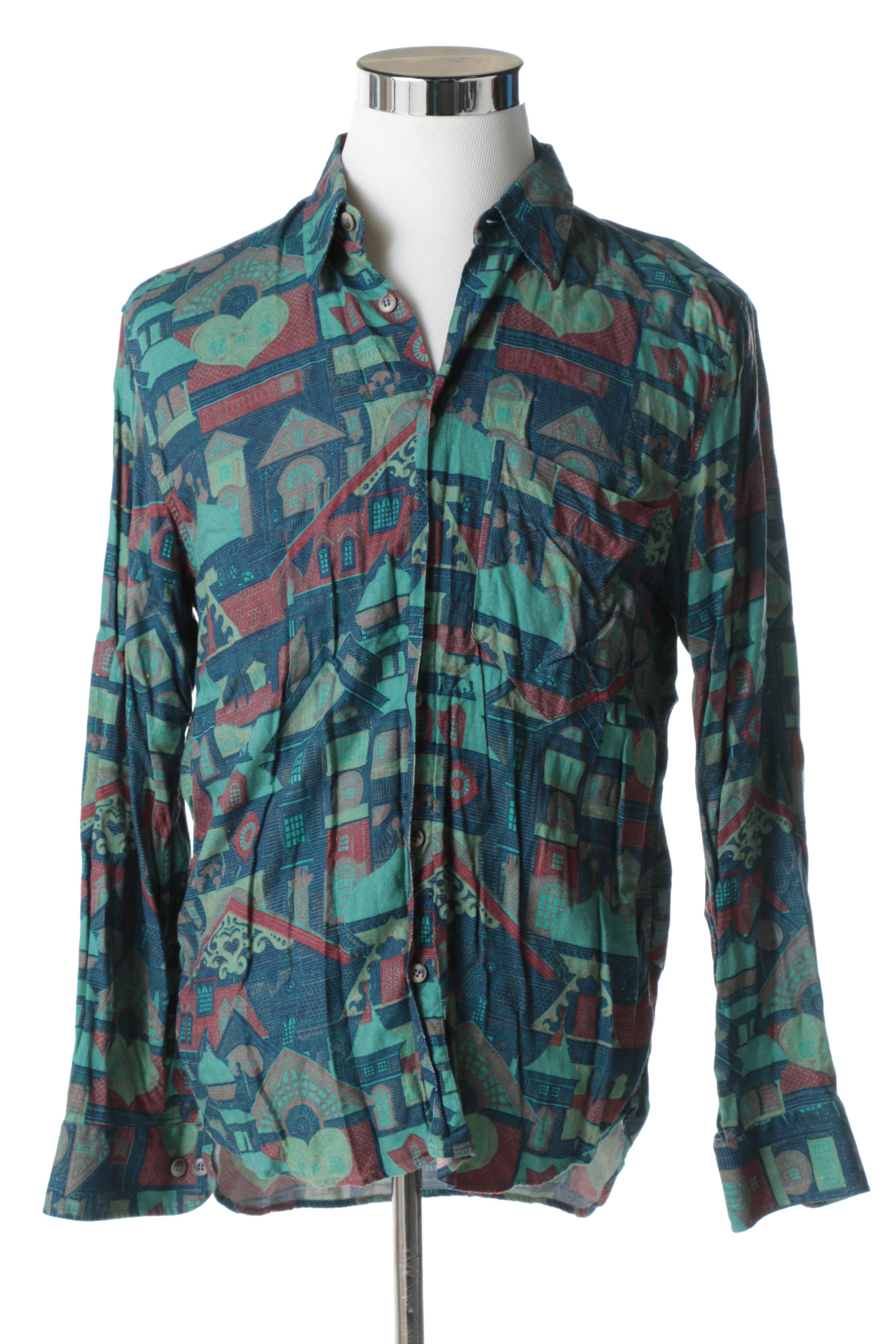 Patterned Men's Shirts