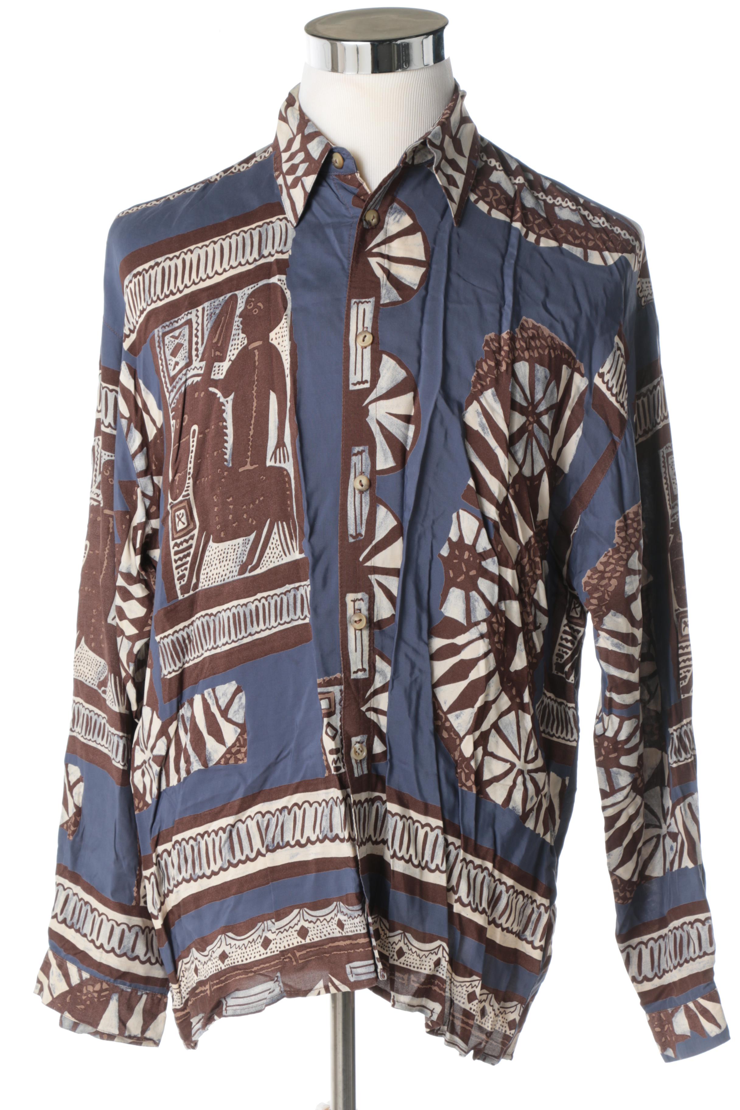 Patterned Men's Shirts