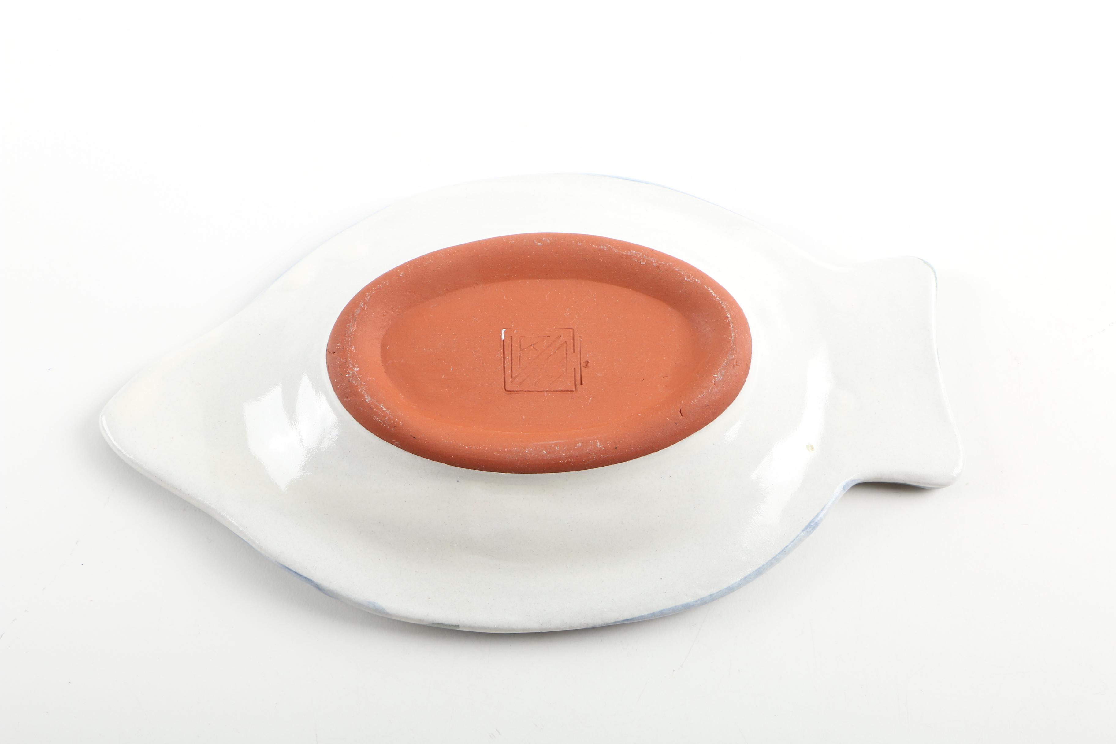 Ceramic Fish Dishes Featuring MacKenzie-Childs