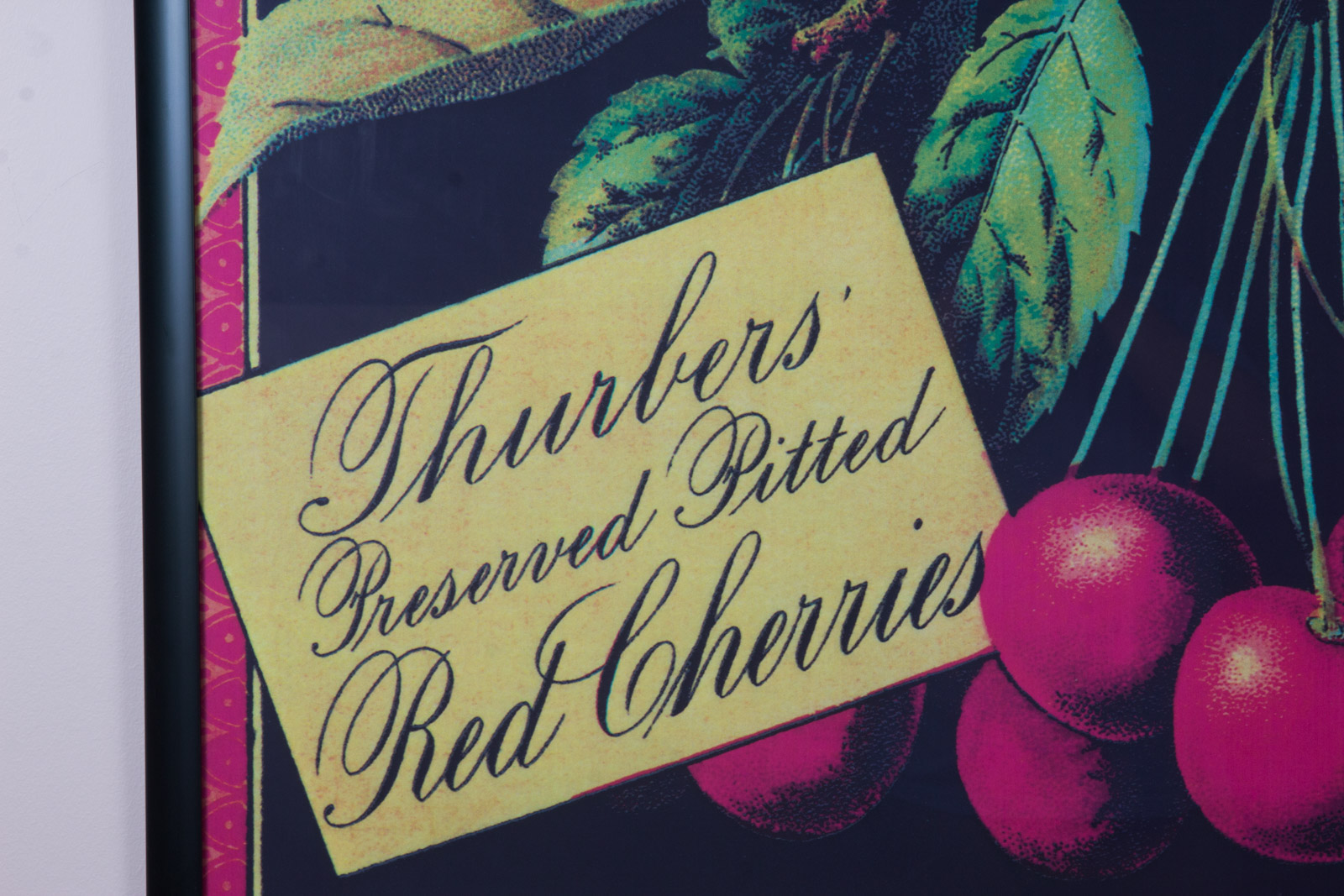 Trio of Vintage Cherry Advertisements