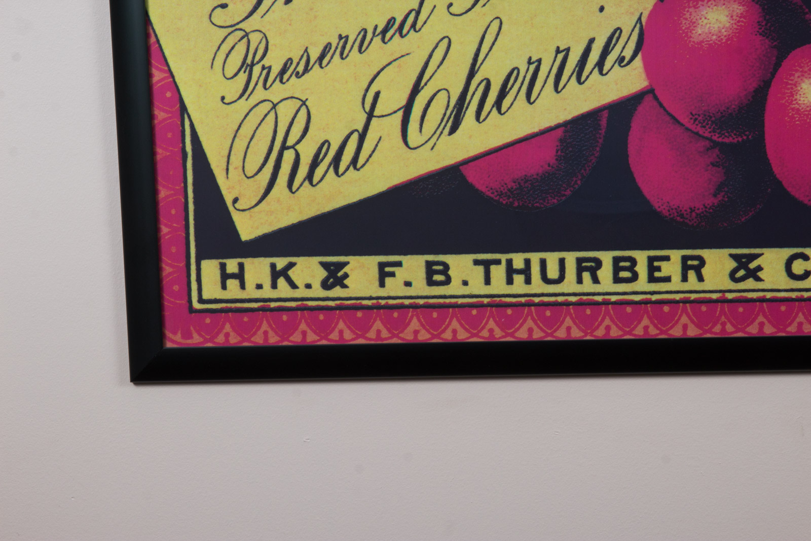 Trio of Vintage Cherry Advertisements