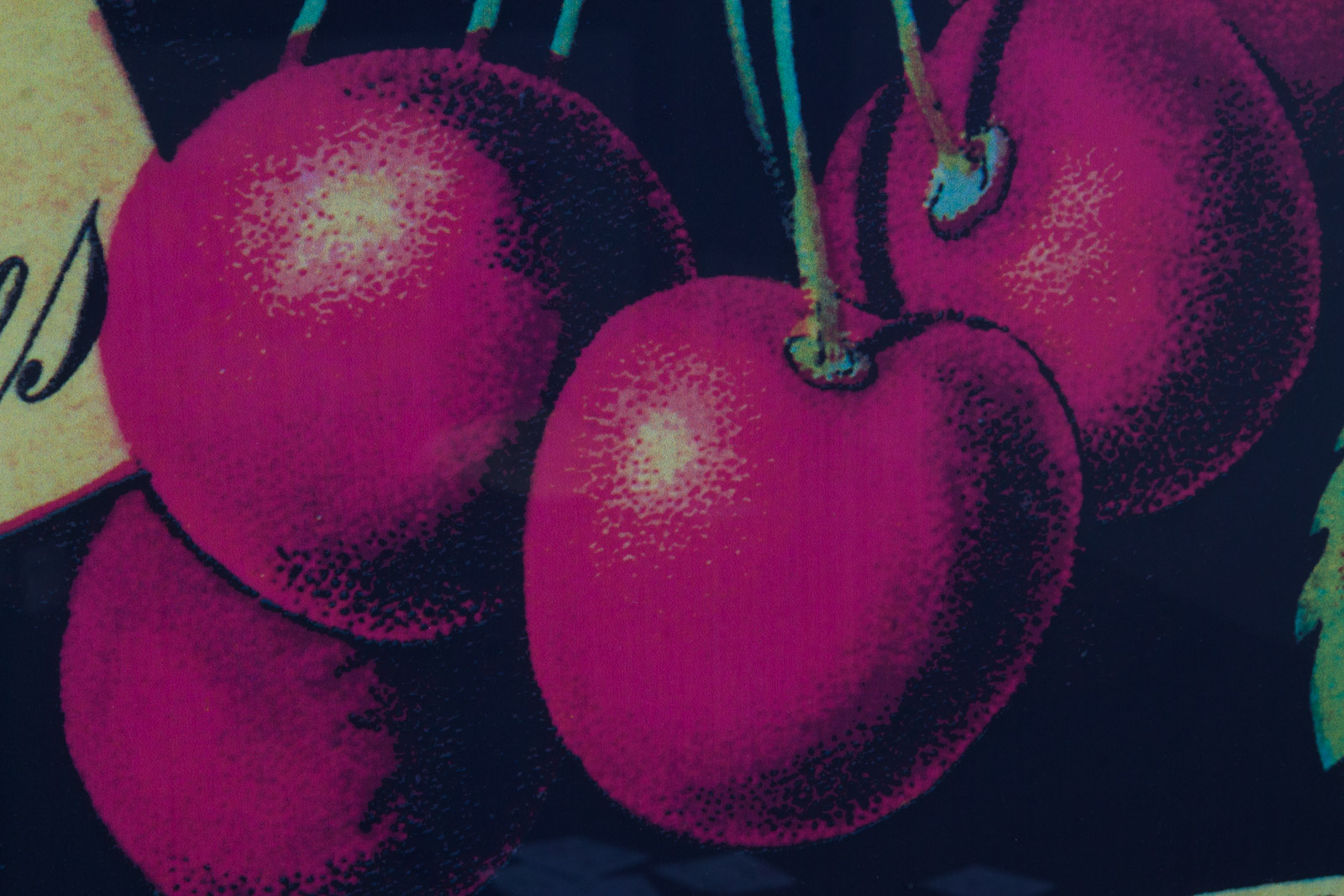 Trio of Vintage Cherry Advertisements