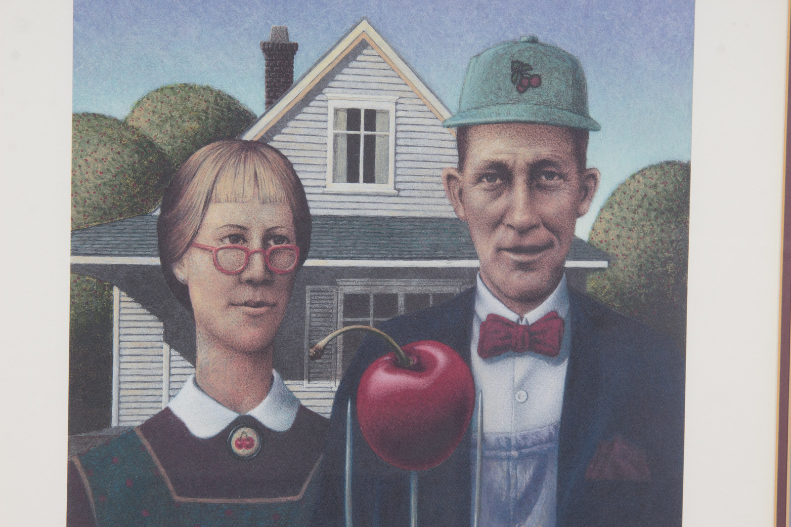 Trio of Vintage Cherry Advertisements